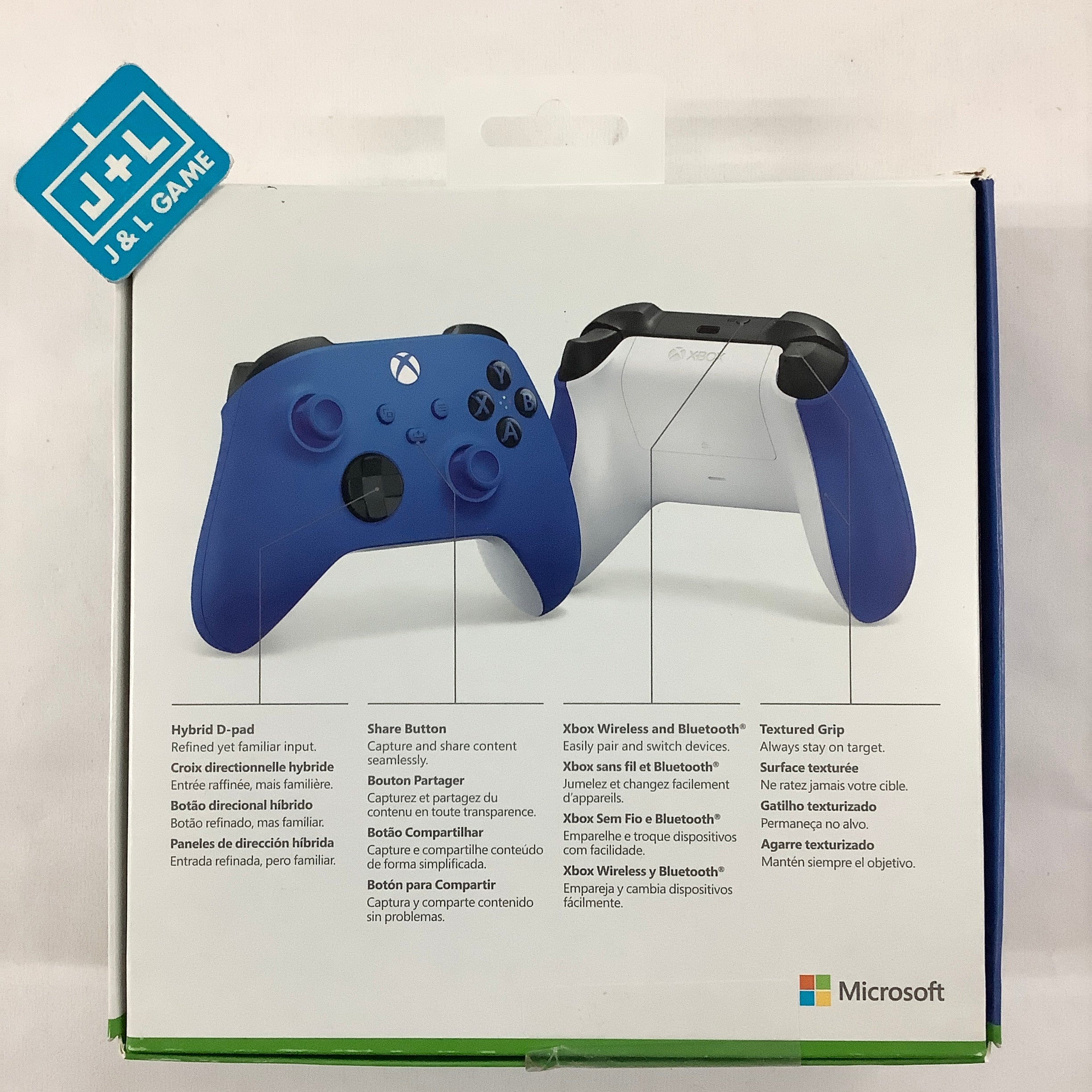 Microsoft outlet Xbox Wireless Controller - Shock Blue