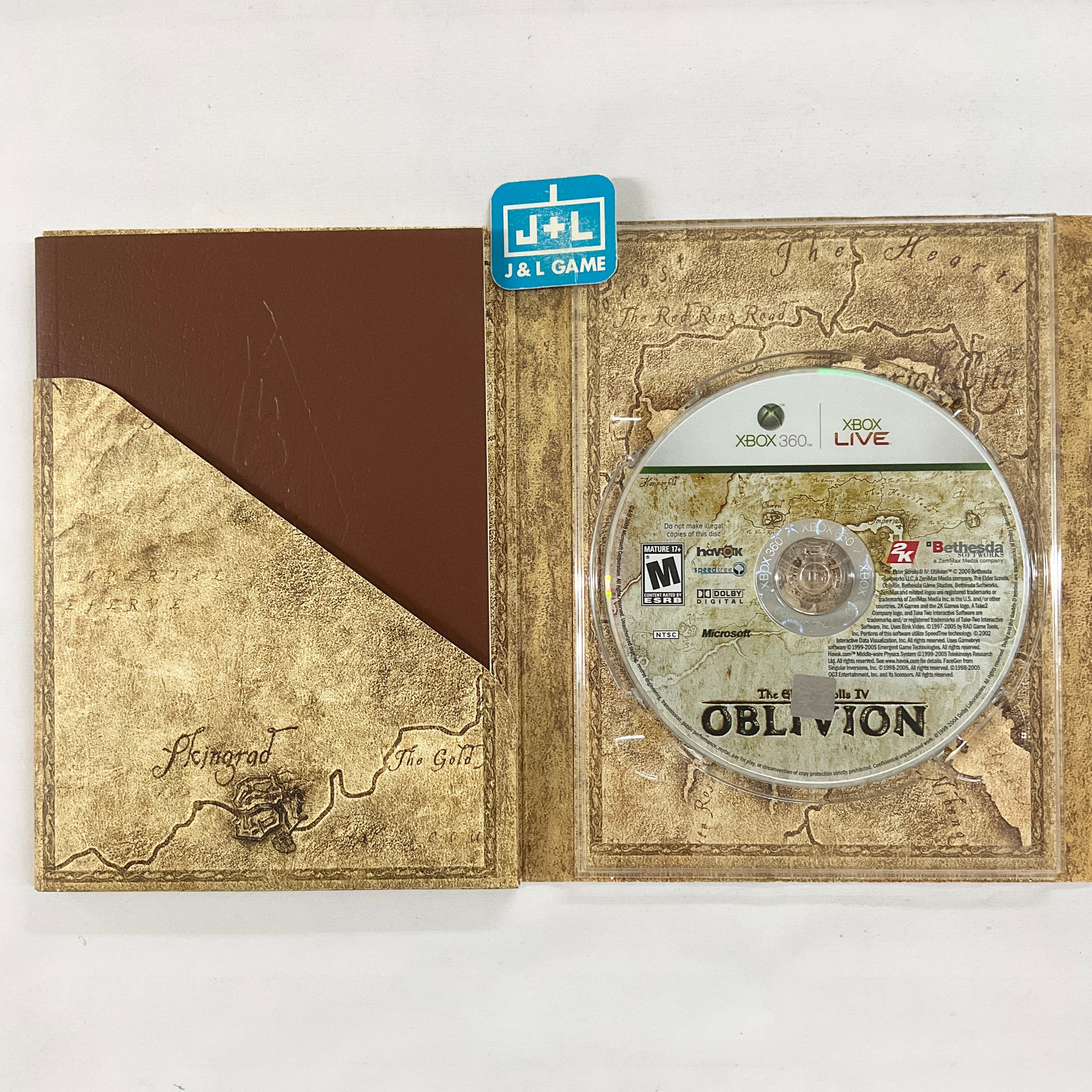 The Elder Scrolls IV: Oblivion (Collector's Edition) - Xbox 360 [Pre-Owned] Video Games 2K Games   