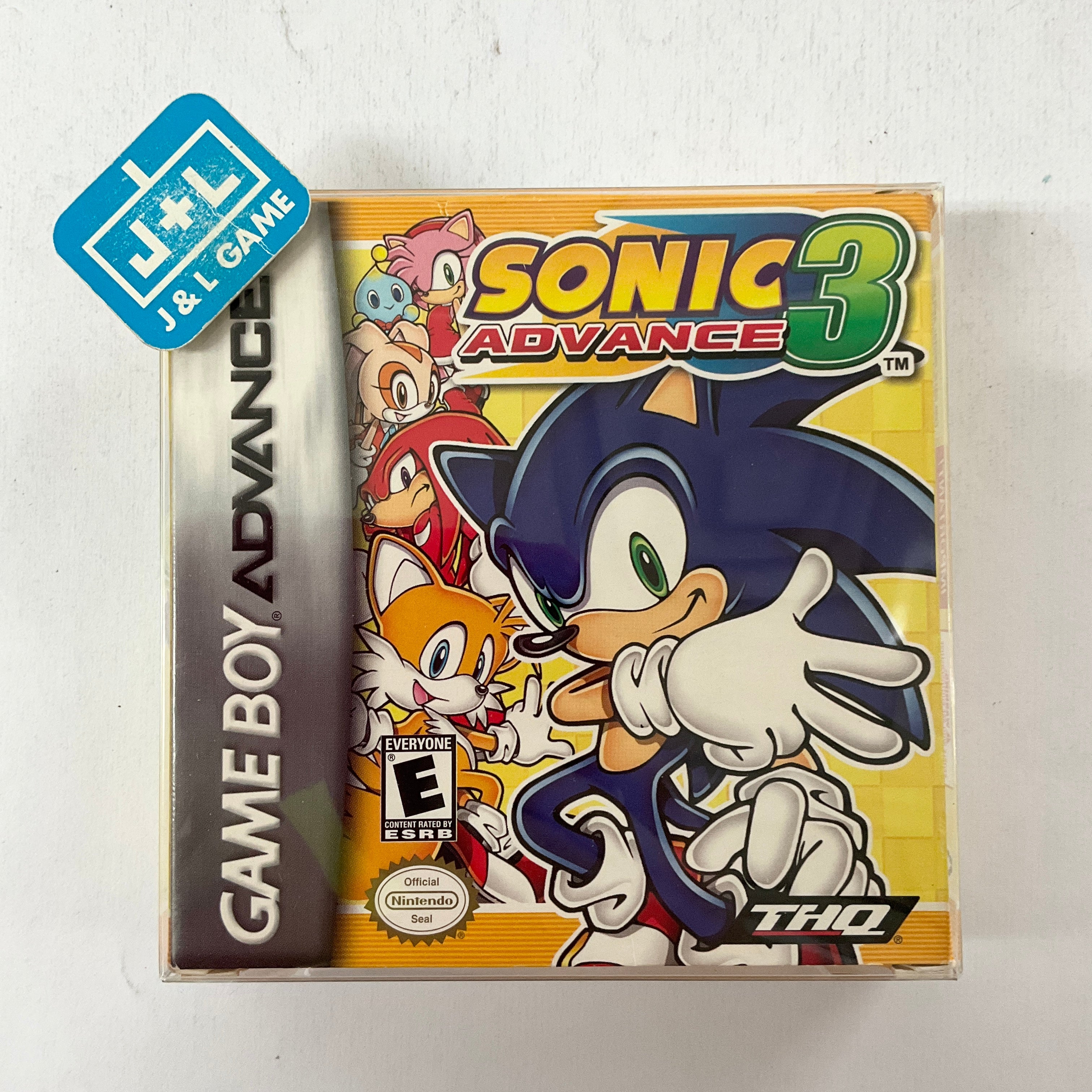 Sonic Advance 3 - (GBA) Game Boy Advance [Pre-Owned] Video Games THQ   