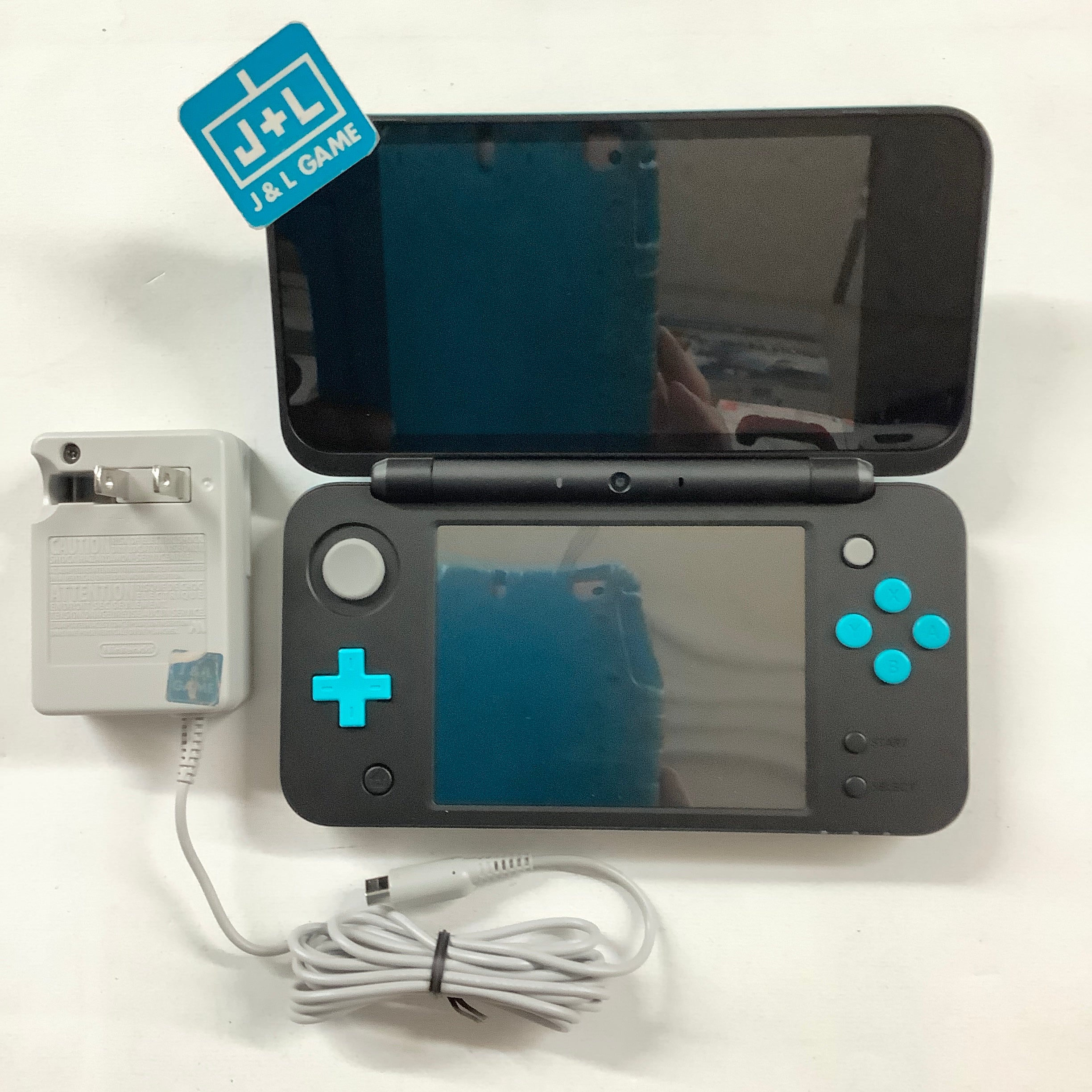 New Nintendo 2DS XL Console (Black + Turquoise With Mario Kart 7 Pre-installed) - Nintendo 3DS [Pre-Owned] Consoles Nintendo