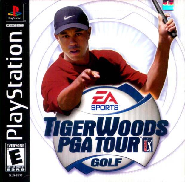 Tiger Woods PGA Tour Golf - (PS1) PlayStation 1 Video Games EA Sports   