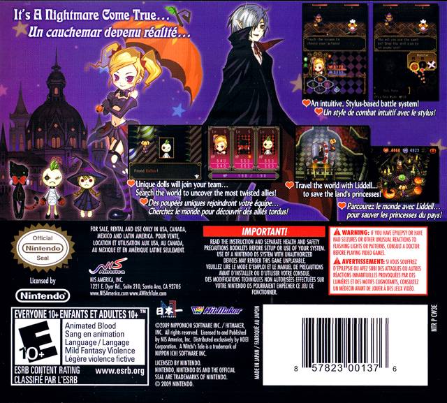 A Witch's Tale - (NDS) Nintendo DS [Pre-Owned] Video Games Nintendo   