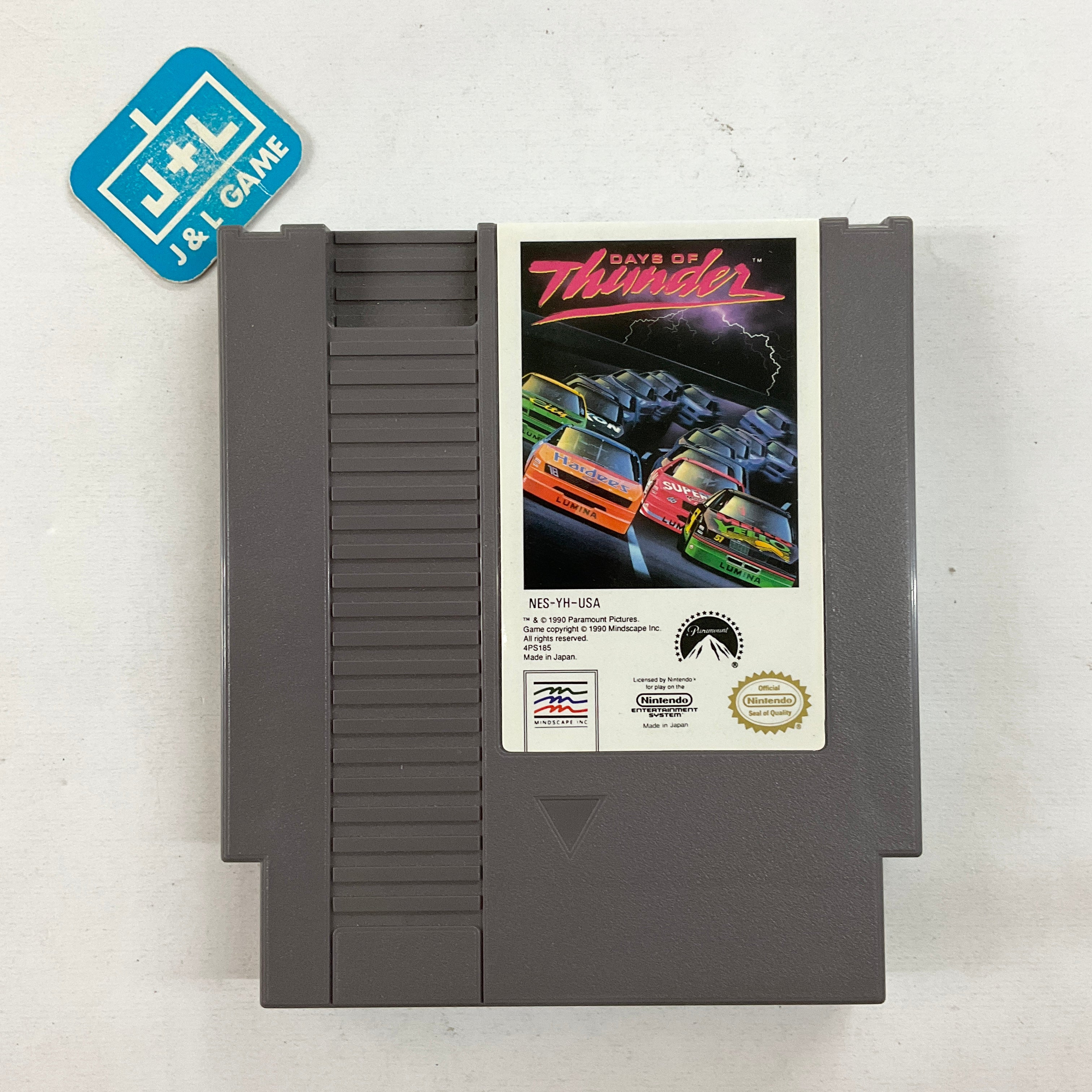 Days of Thunder - (NES) Nintendo Entertainment System [Pre-Owned] Video Games Mindscape   