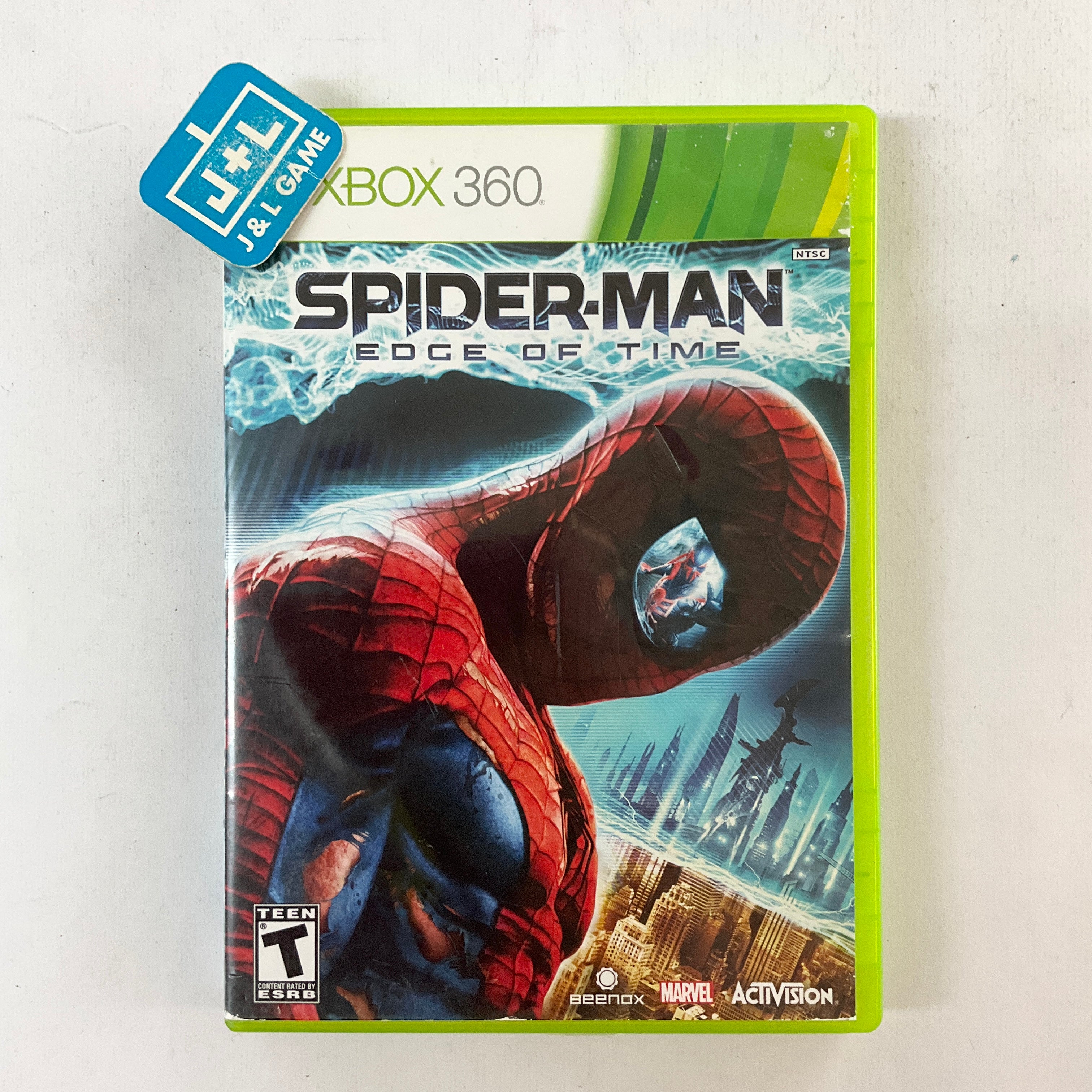 Spider-man: The Edge of Time - Xbox 360 [Pre-Owned] Video Games Activision   