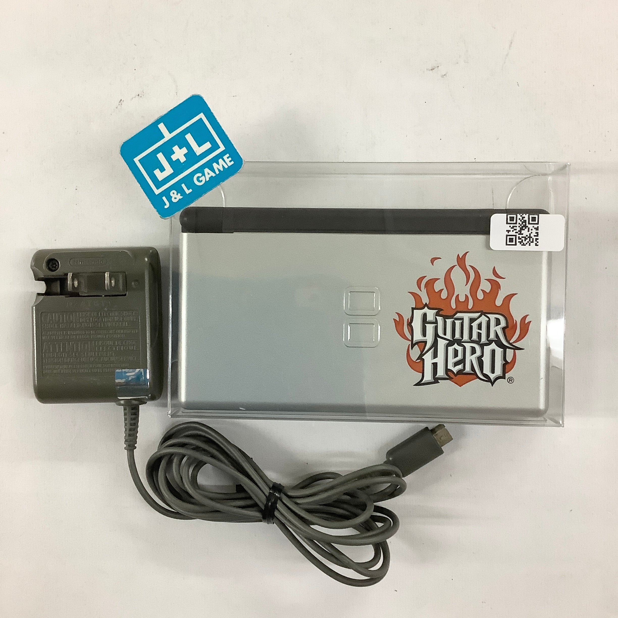 Nintendo DS Lite Console (Guitar Hero Metallic Silver) - (NDS) Nintendo DS [Pre-Owned] Consoles Nintendo