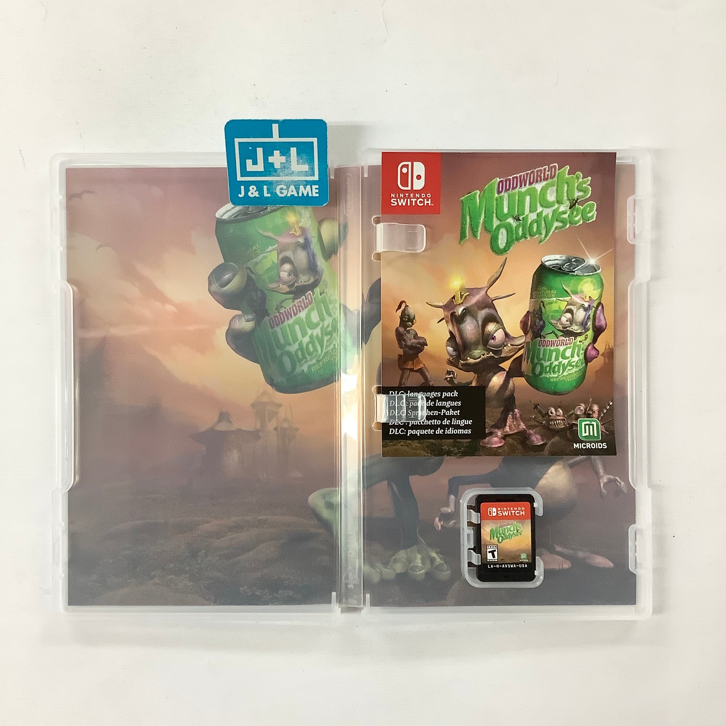 Oddworld: Munch's Oddysee - (NSW) Nintendo Switch [UNBOXING] Video Games Maximum Games   