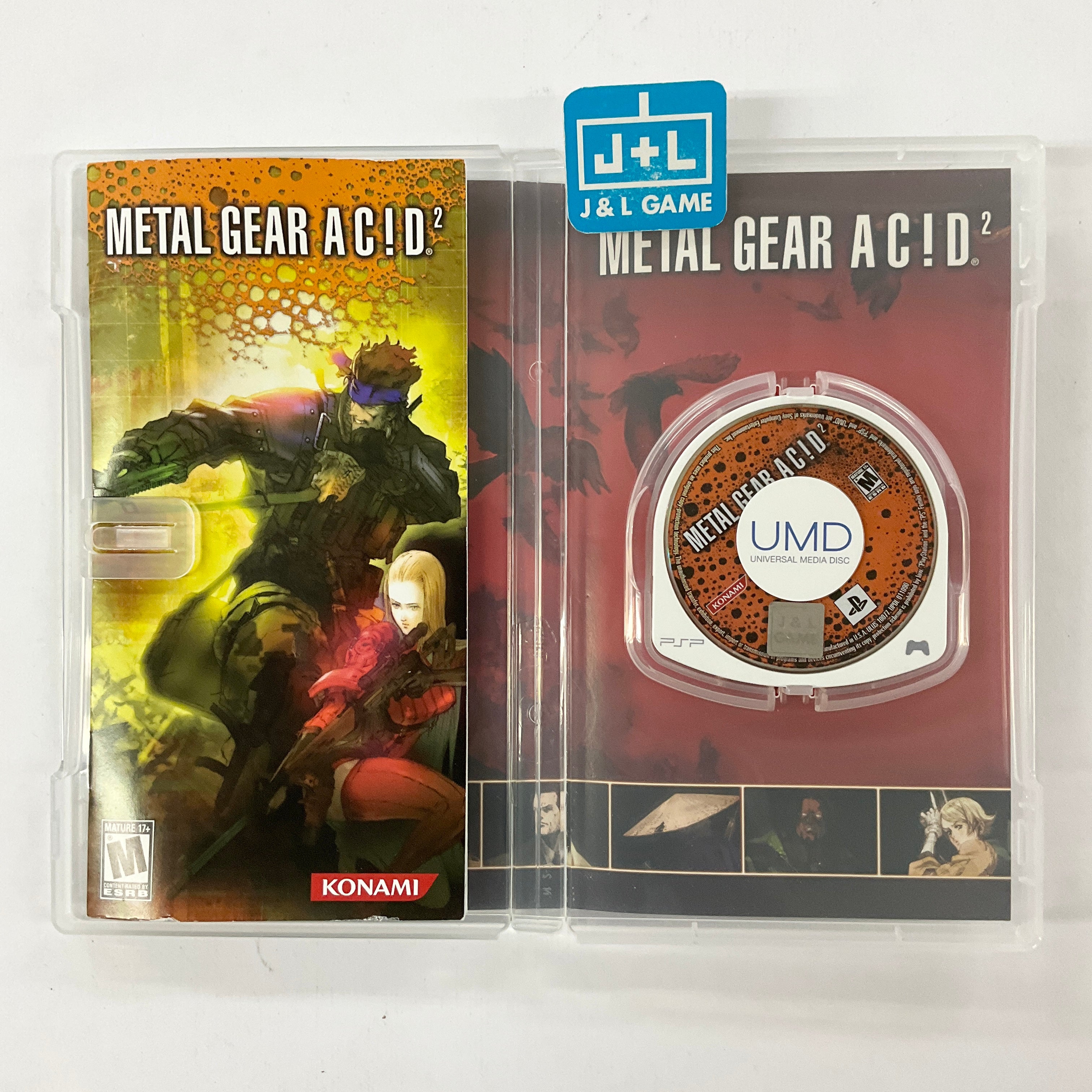 Metal Gear Acid 2 For Sony selling PSP