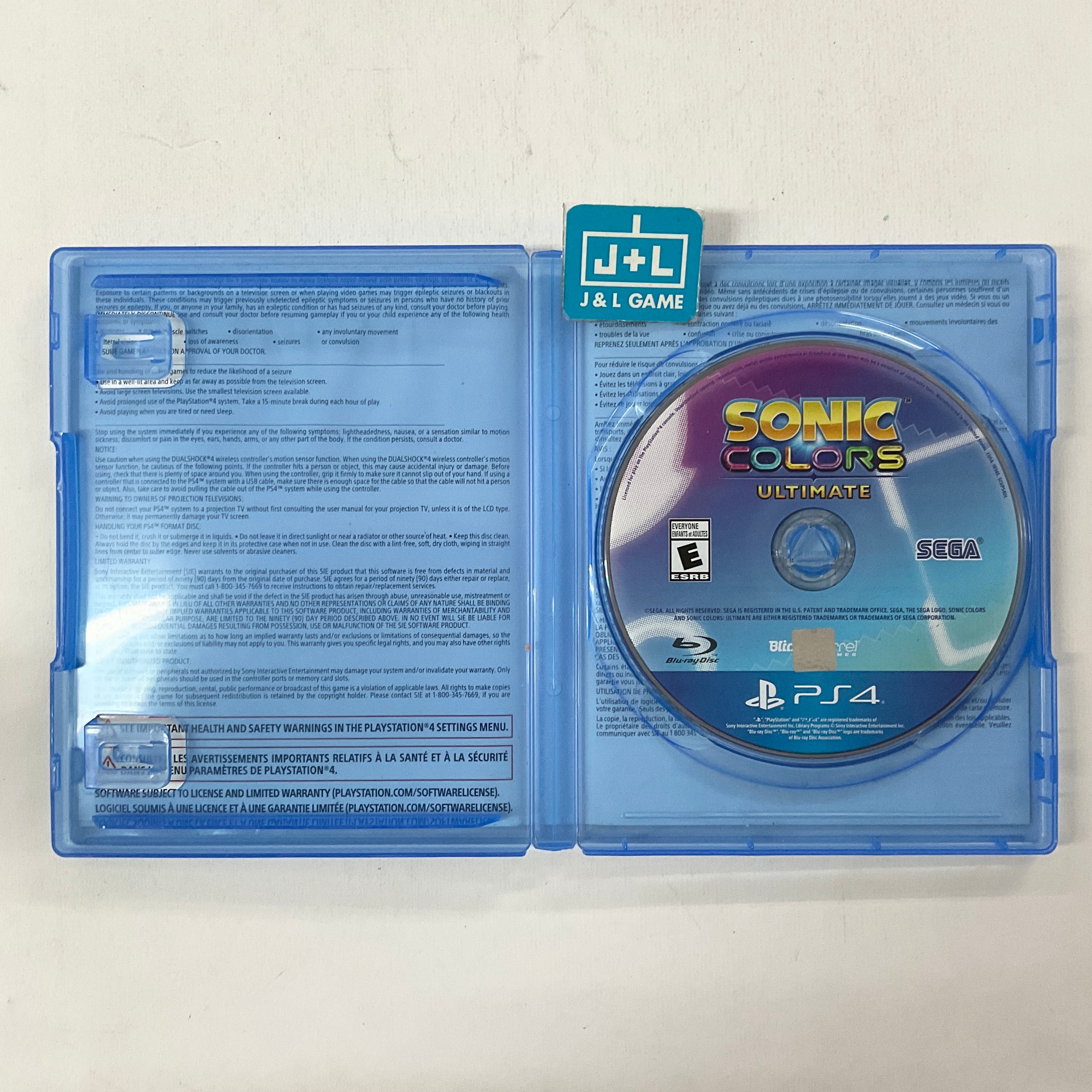 Sonic Colors Ultimate - (PS4) PlayStation 4 [Pre-Owned] Video Games SEGA