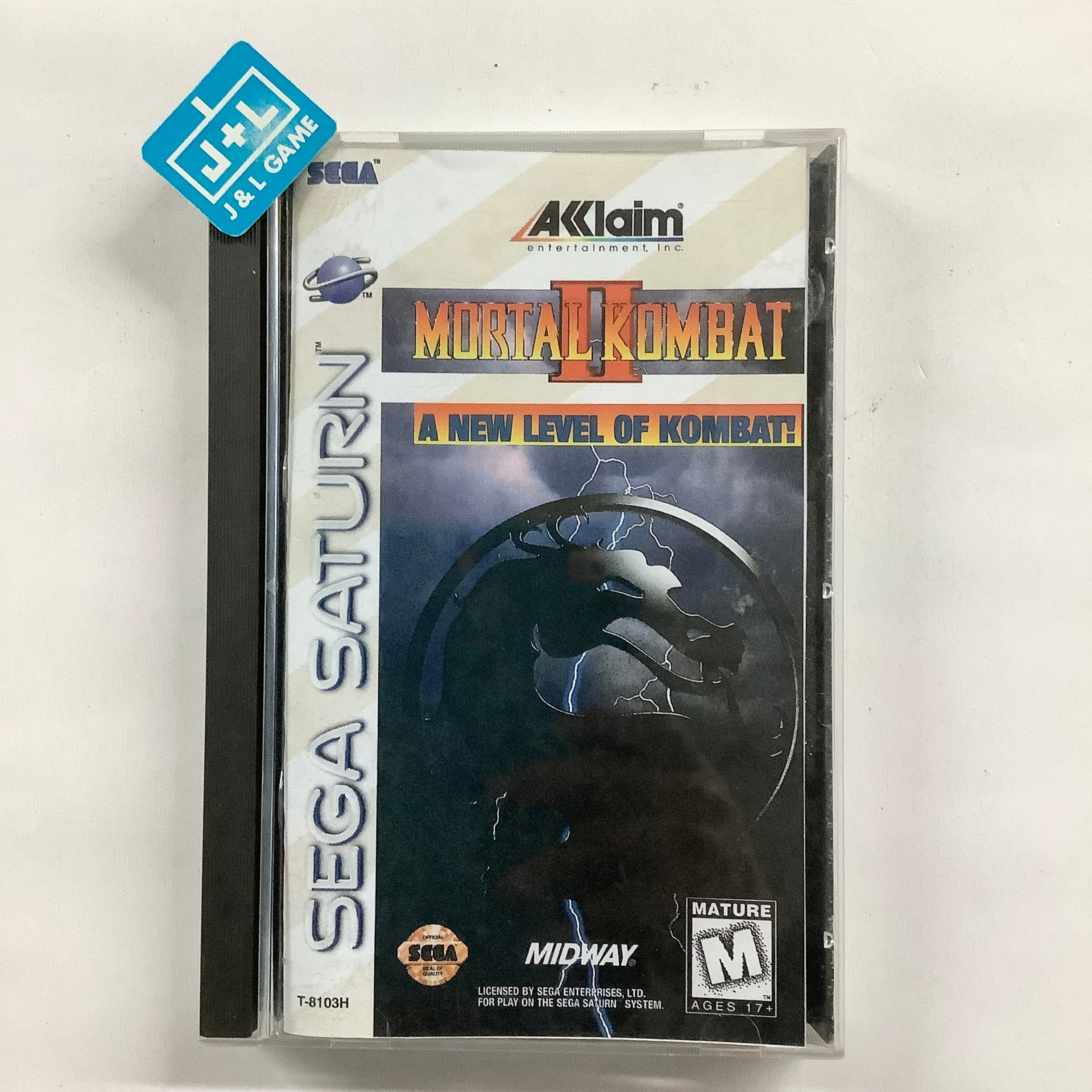 Mortal Kombat II - (SS) SEGA Saturn [Pre-Owned] Video Games Acclaim