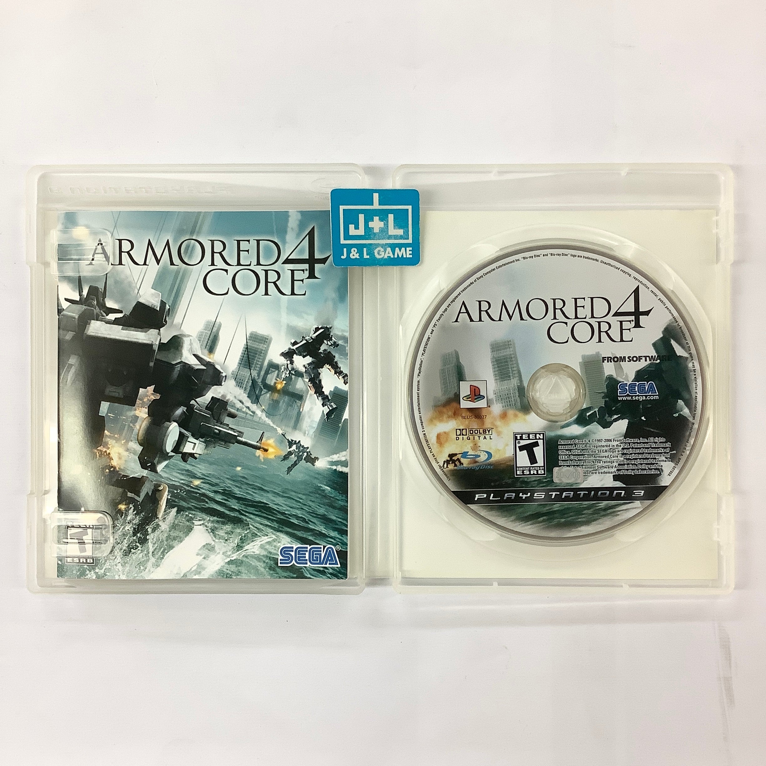 Armored popular Core 4 For Playstation 3 CIB