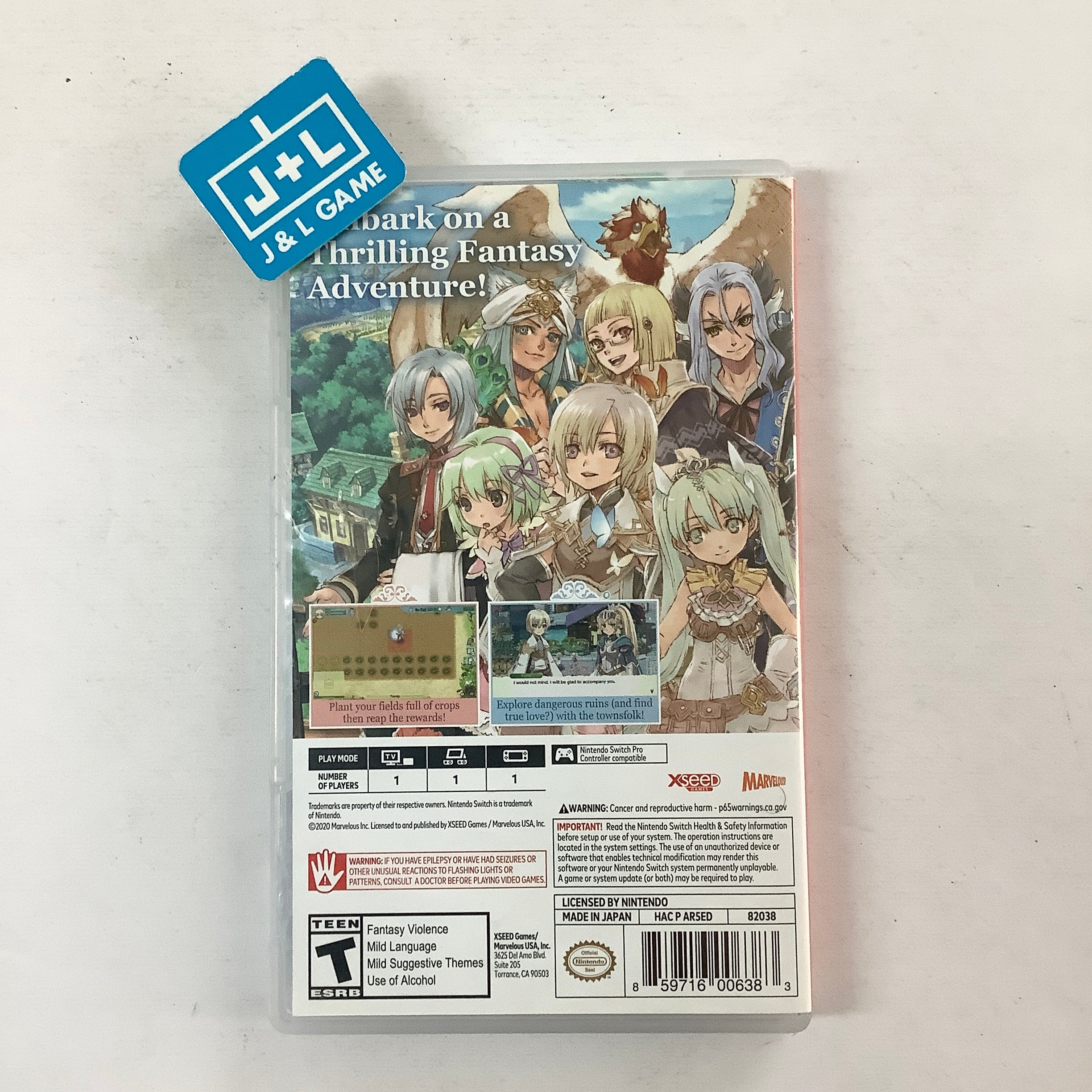 Rune Factory 4 Special - (NSW) Nintendo Switch [Pre-Owned] Video Games XSEED Games   