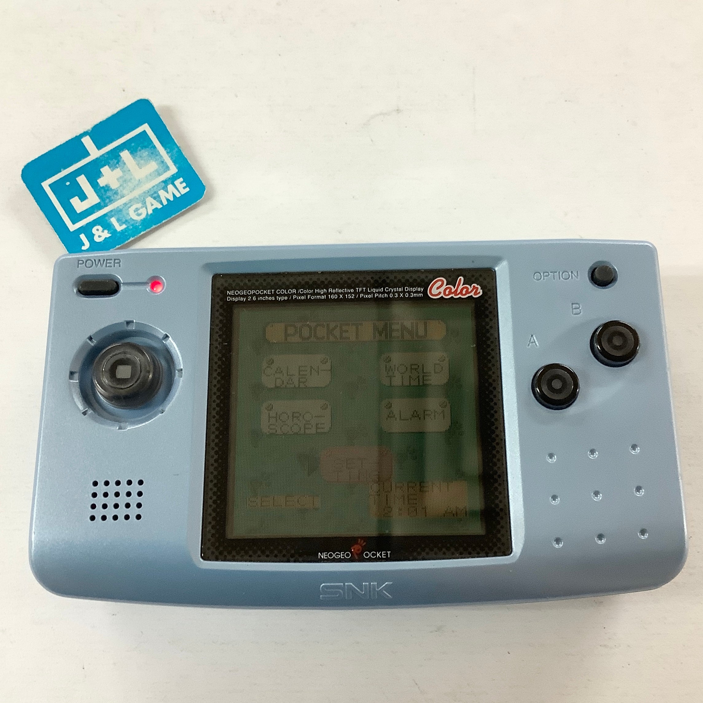 Neo-Geo Pocket Color Console (Platinum Blue) - SNK NeoGeo Pocket Color [Pre-Owned] (Japanese Import) Consoles SNK   