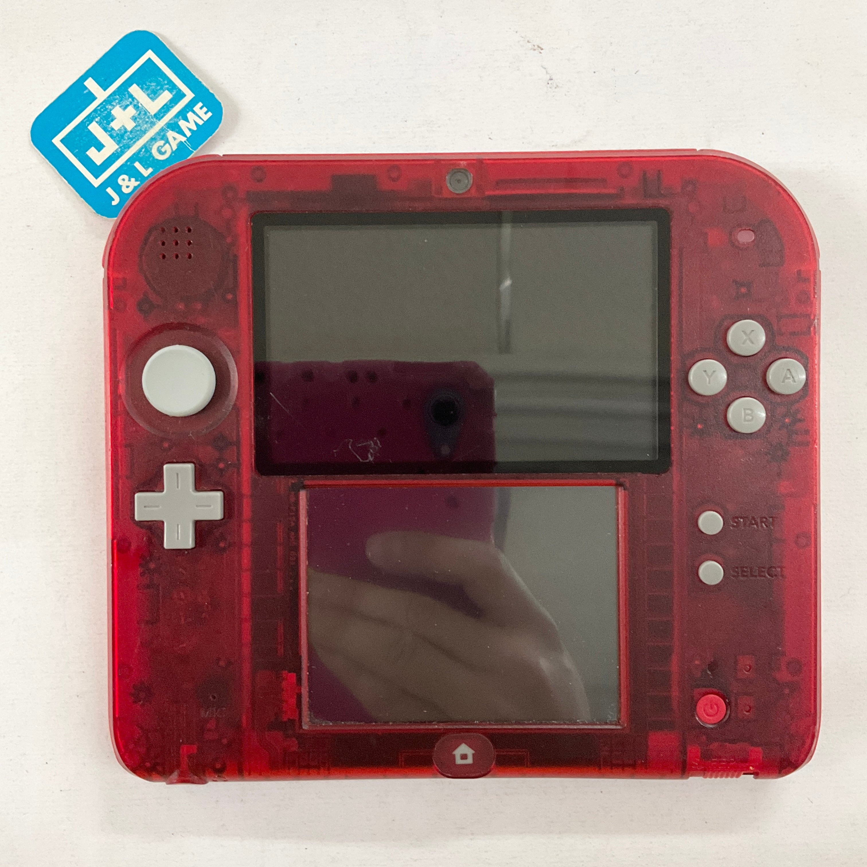 Nintendo 2DS Console - (Clear Red) - Nintendo 3DS [Pre-Owned] Consoles Nintendo   