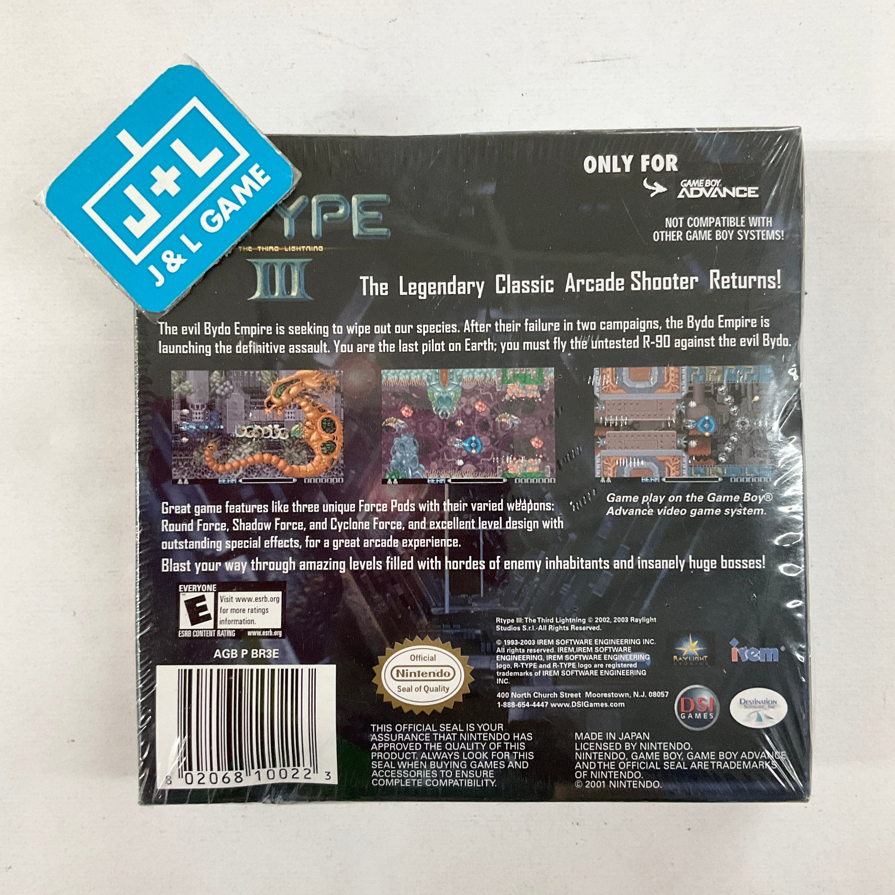 R-Type III: The Third Lightning - (GBA) Game Boy Advance Video Games Destination Software   