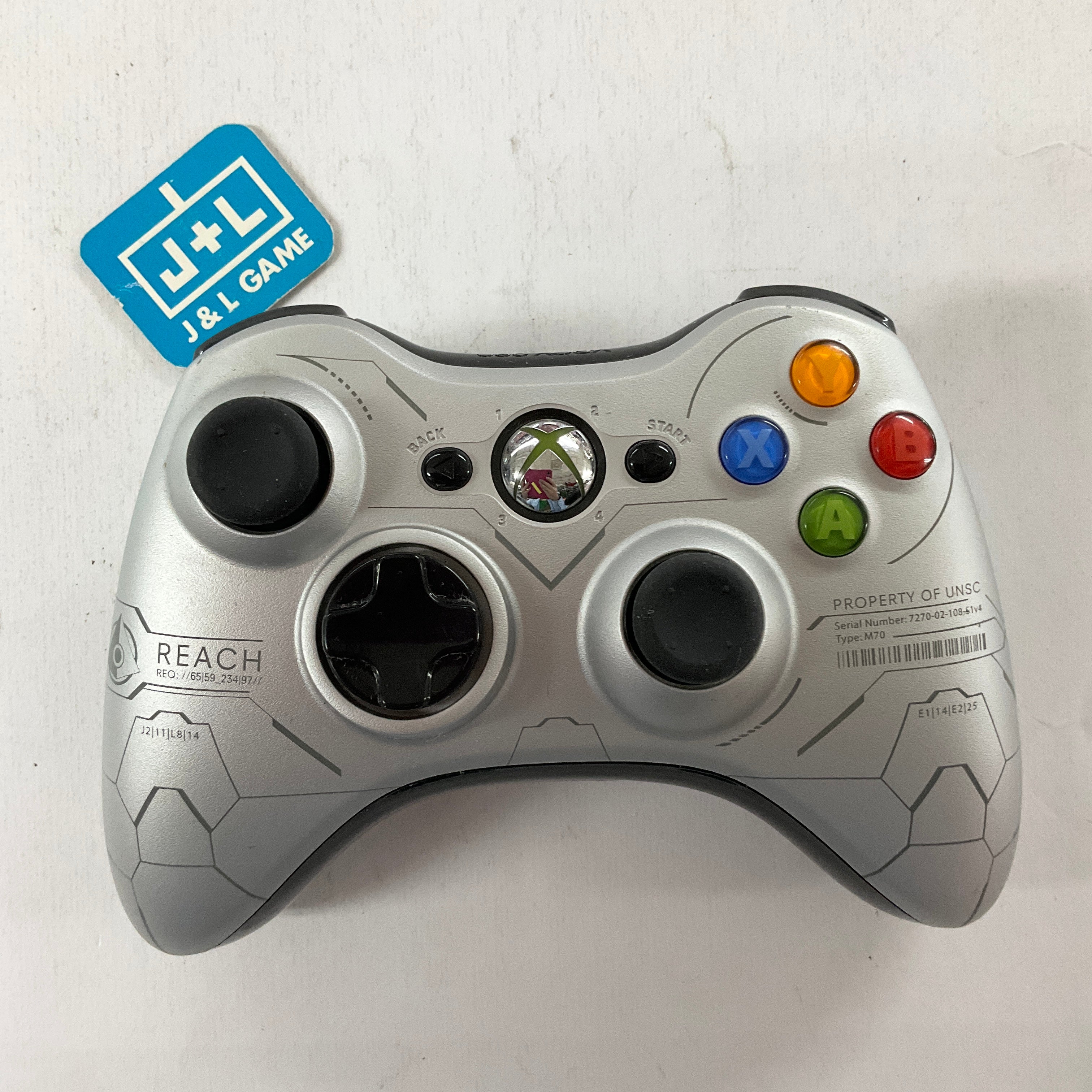 Microsoft Xbox 360 Wireless Controller (Halo Reach) - Xbox 360 [Pre-Owned] Accessories Microsoft   