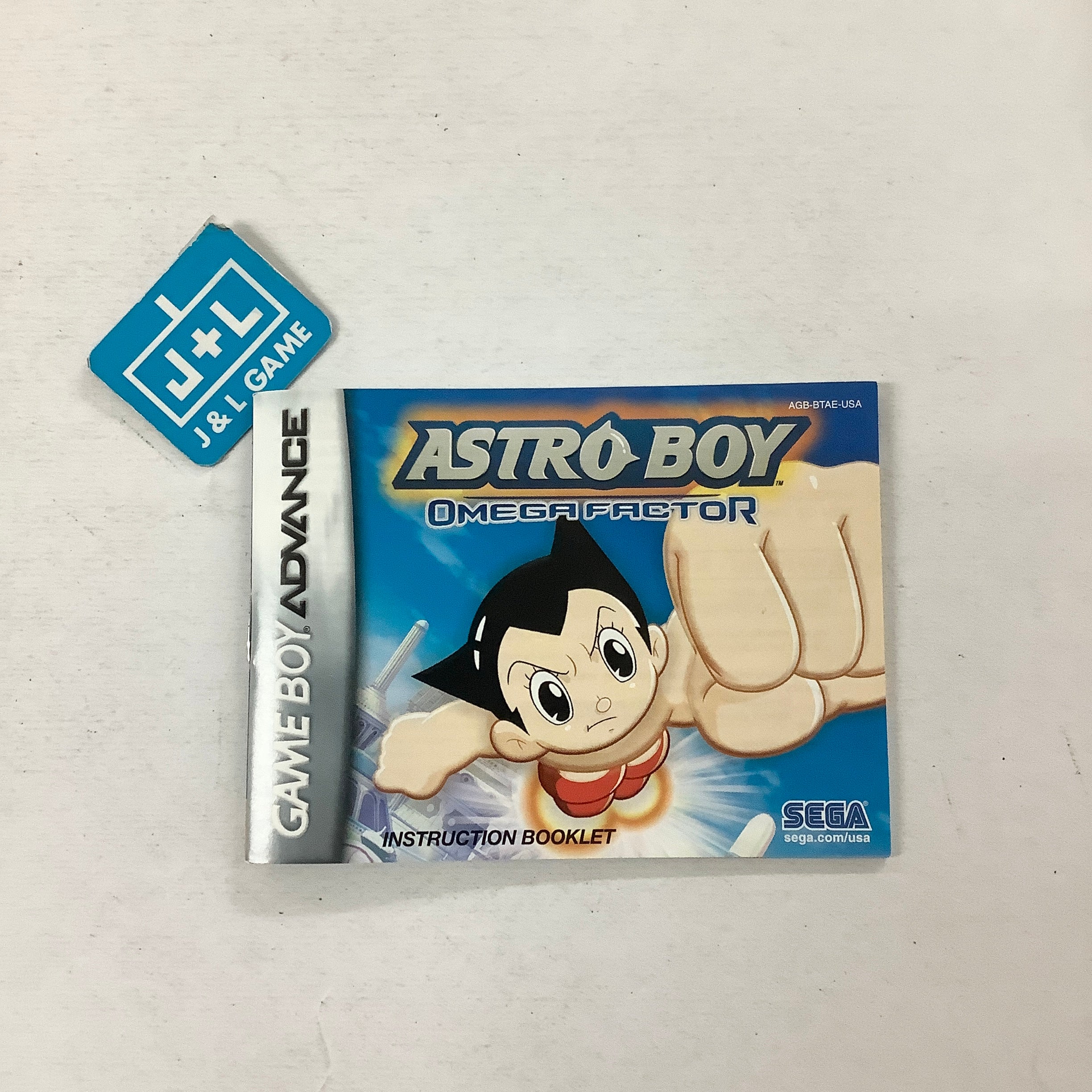 Astro Boy: Omega Factor - (GBA) Game Boy Advance [Pre-Owned] Video Games Sega