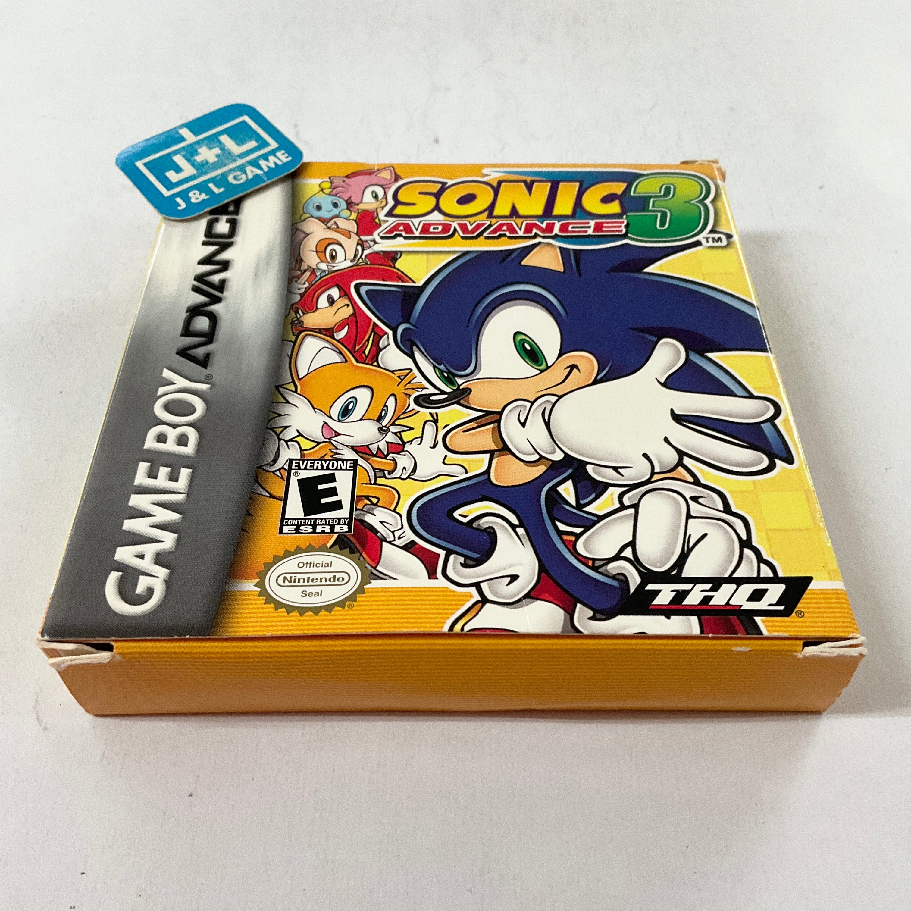 Sonic Advance 3 - (GBA) Game Boy Advance [Pre-Owned] Video Games THQ   