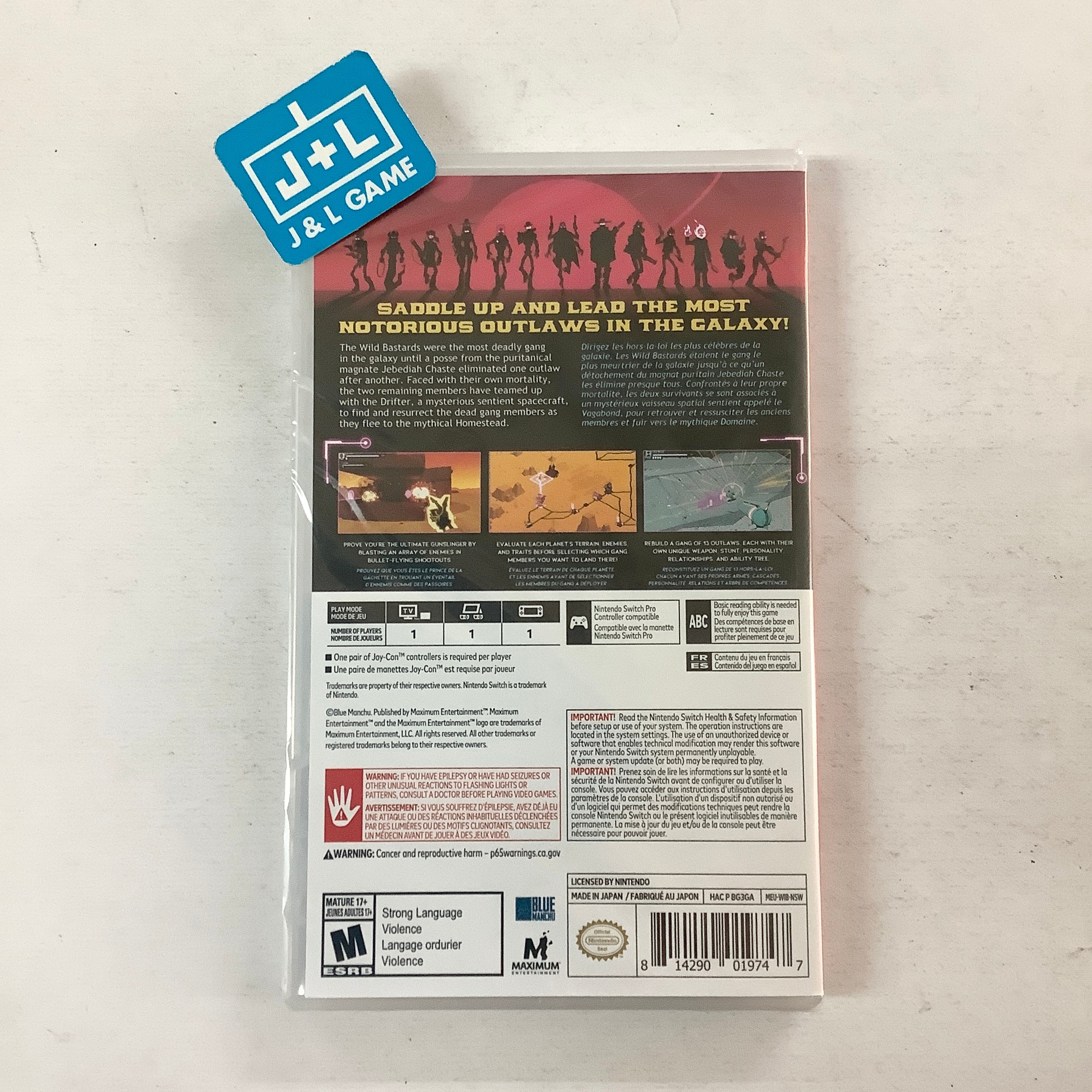 Wild Bastards - (NSW) Nintendo Switch Video Games Maximum Games   