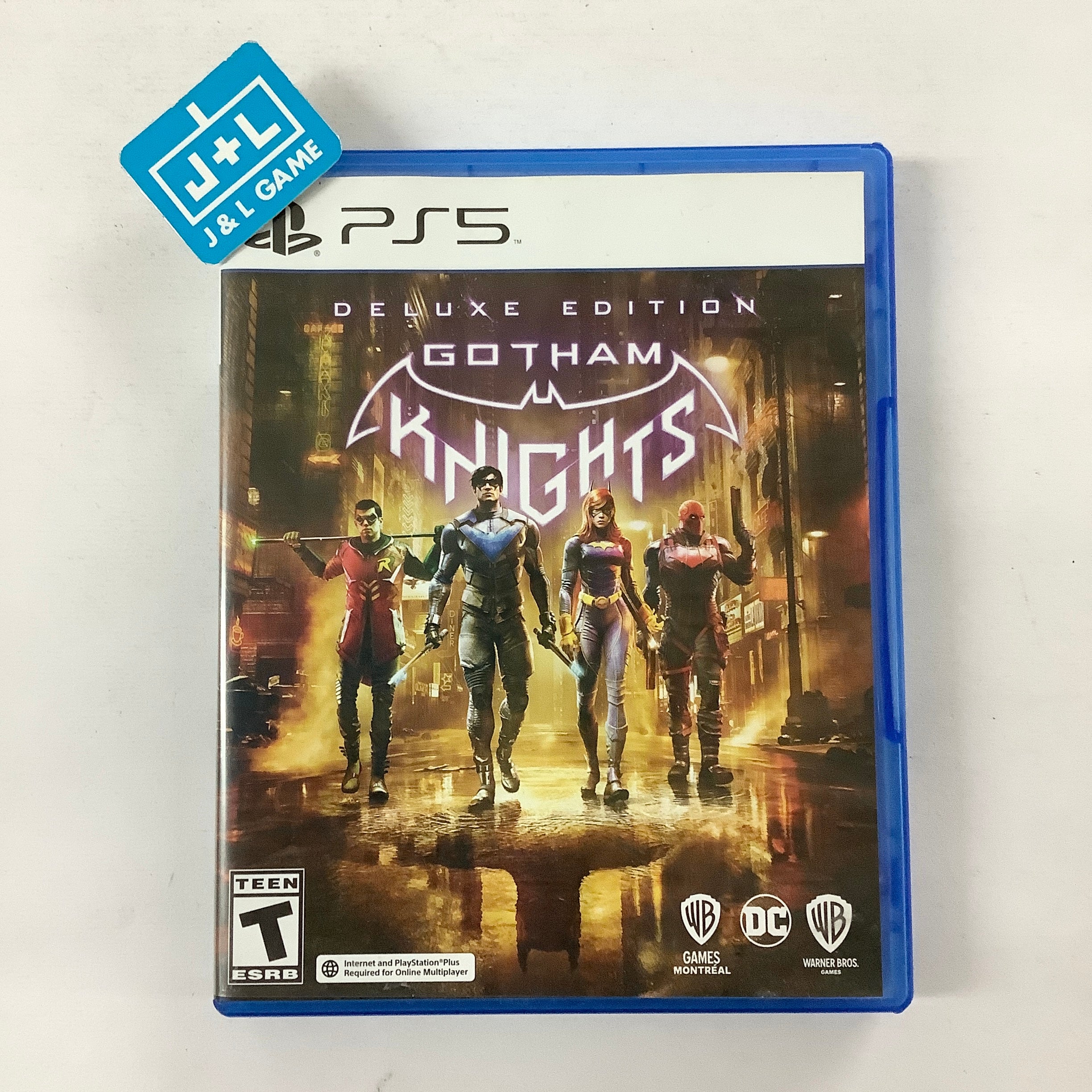 Ps5 gotham knights factory deluxe edition