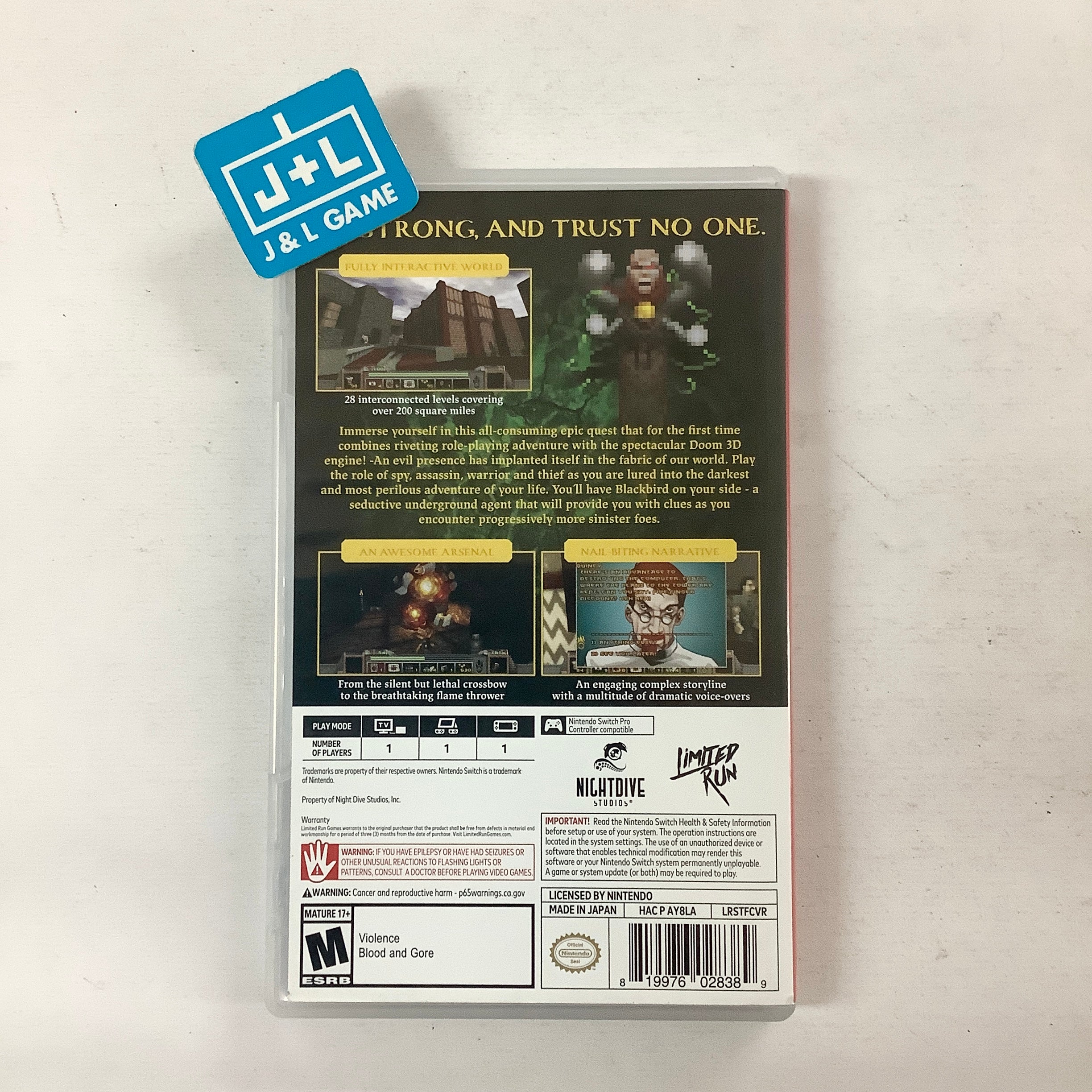 Strife: Veteran Edition - (NSW) Nintendo Switch [Pre-Owned] Video Games Limited Run   