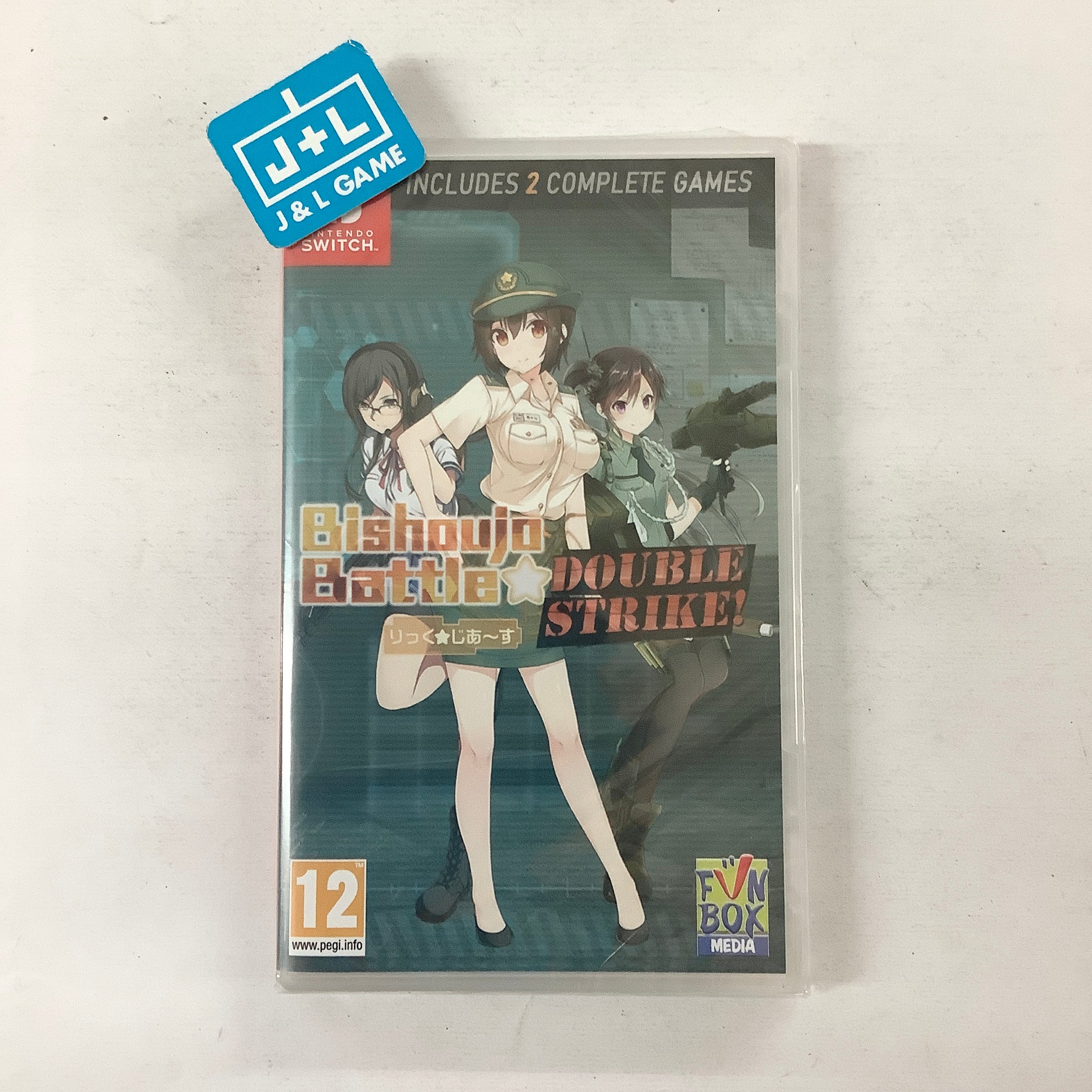 Bishoujo Battle: Double Strike! - (NSW) Nintendo Switch (European Import) Video Games Video Game   