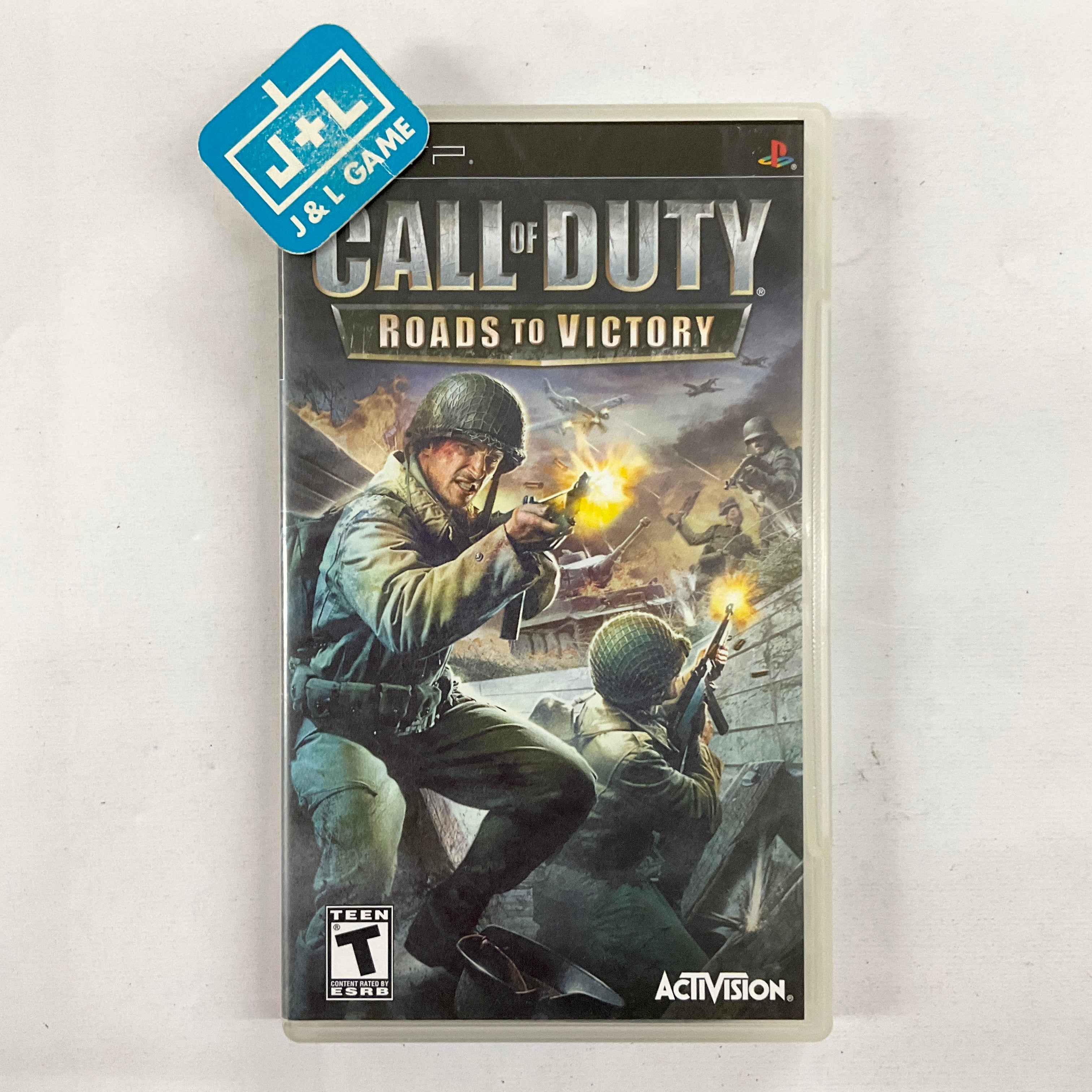 Call of Duty: Roads to Victory - Sony PSP [Pre-Owned] Video Games Activision   