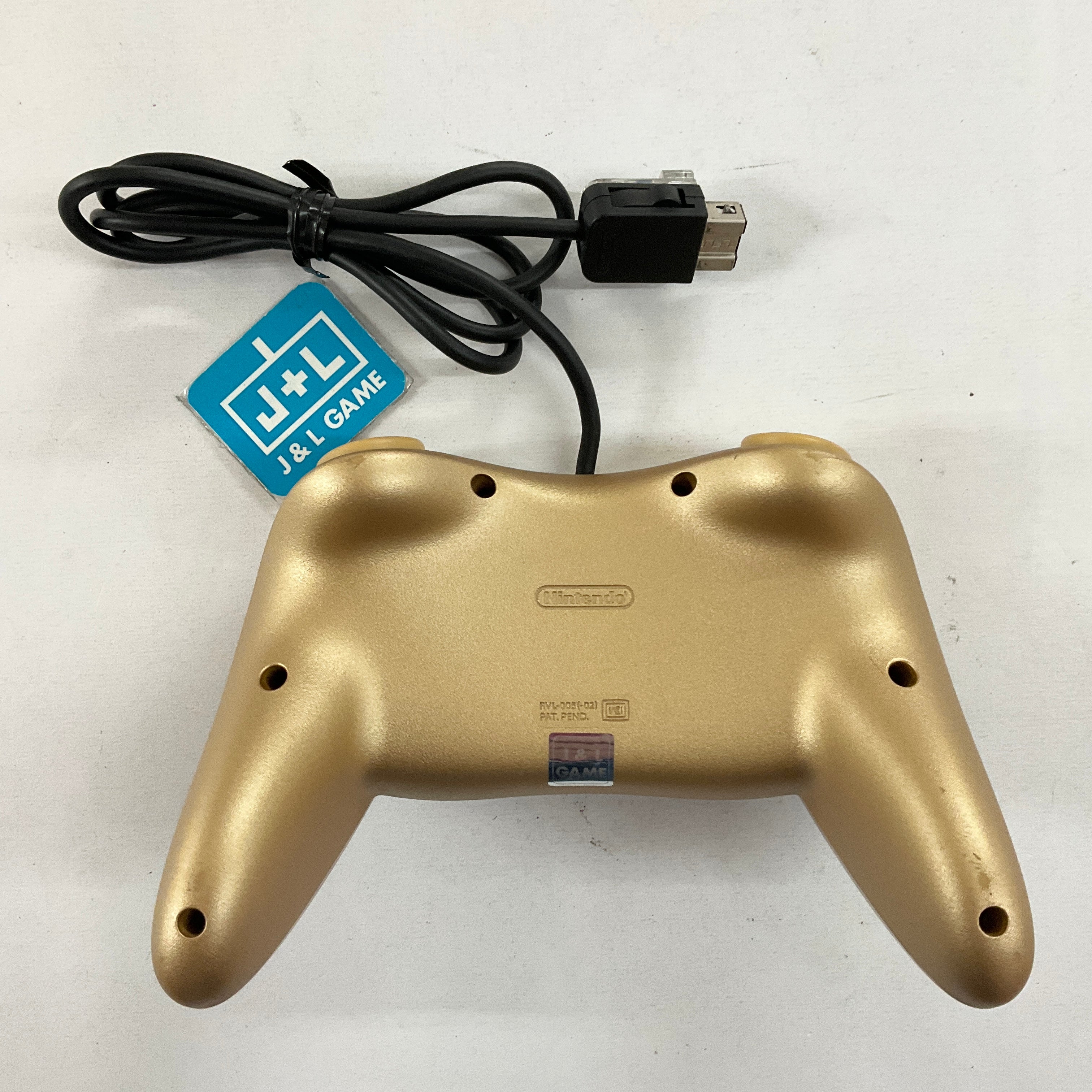 Nintendo Wii Classic Pro Controller (Gold) - Nintendo Wii [Pre-Owned] ACCESSORIES Nintendo