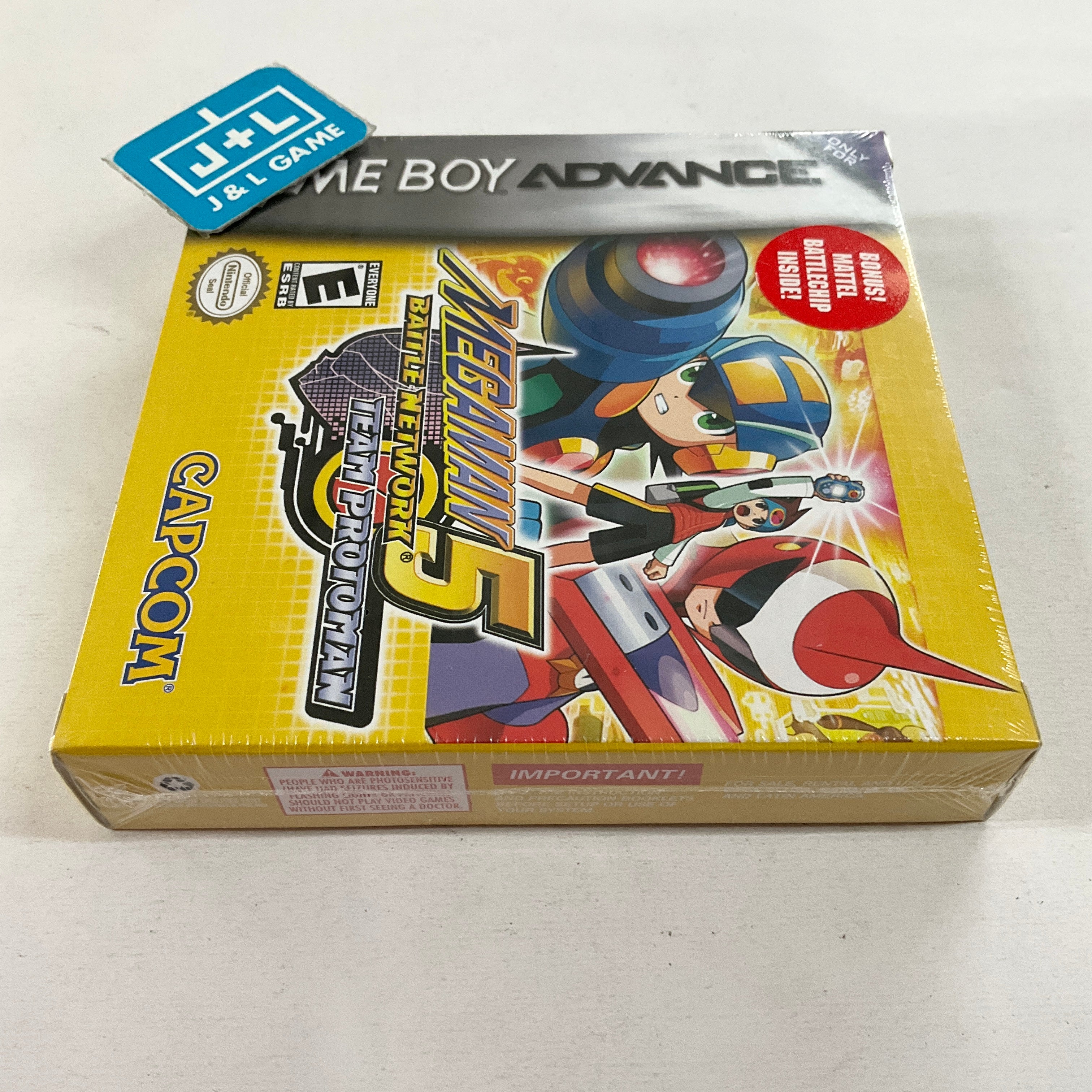 Mega Man Battle Network 5: Team Protoman - (GBA) Game Boy Advance Video Games Capcom   