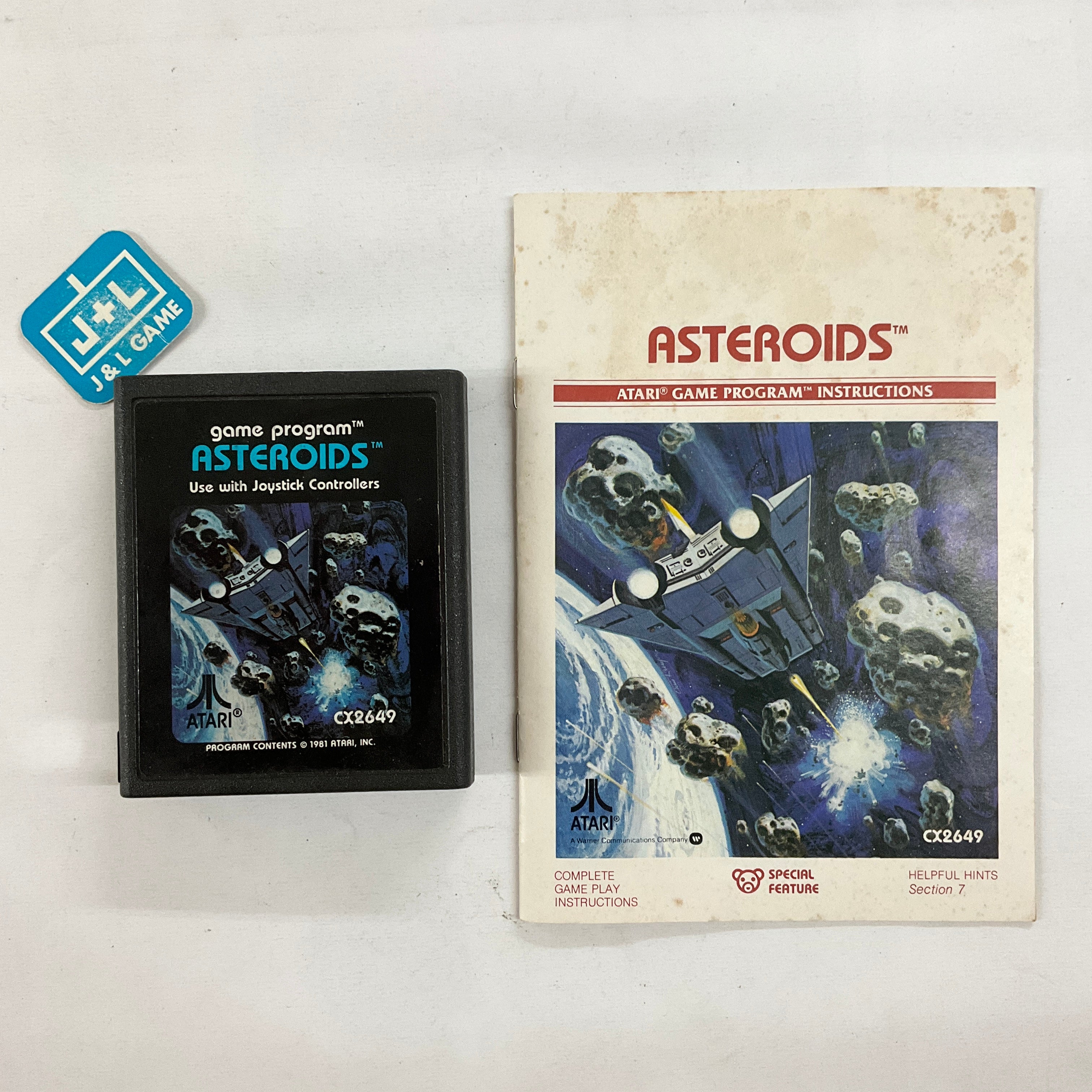 Asteroids - (A26) Atari 2600 [Pre-Owned] Video Games Atari Inc.   