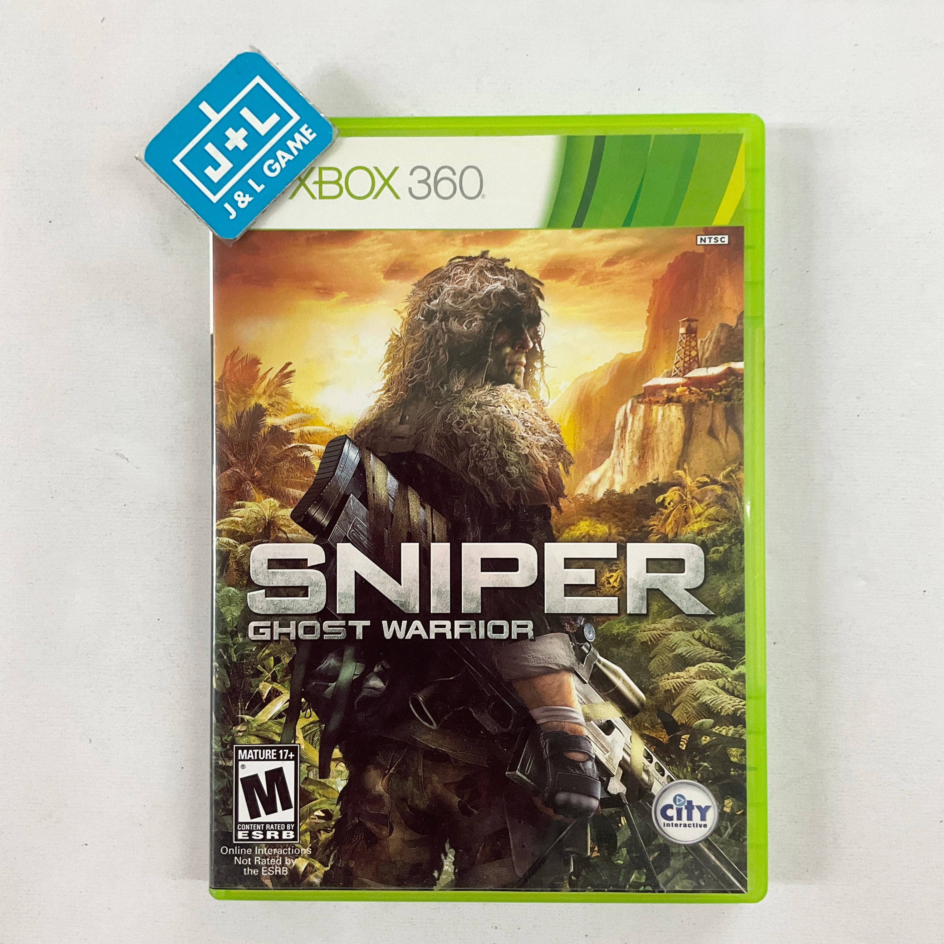 Sniper: Ghost Warrior - Xbox 360 [Pre-Owned] Video Games City Interactive