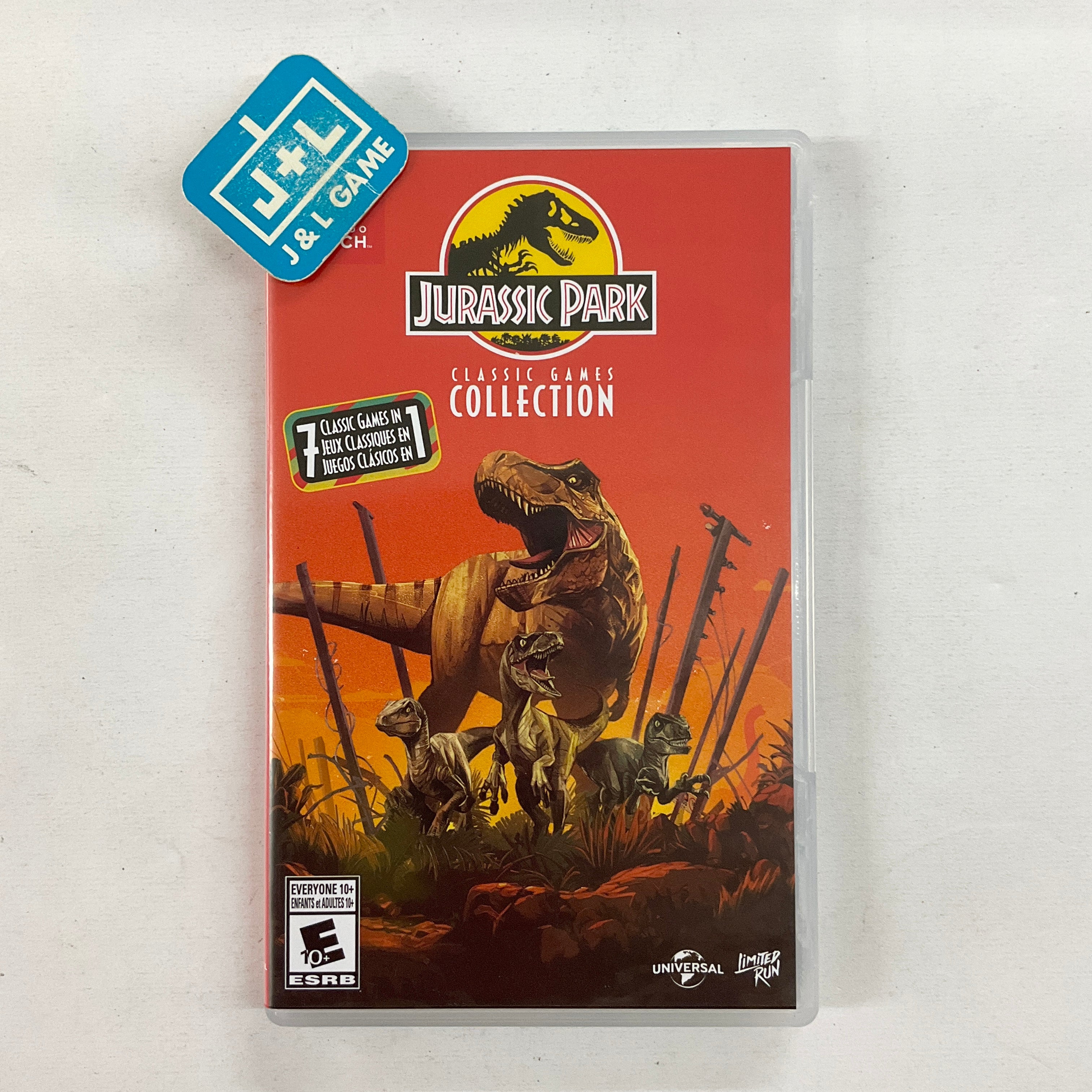 Jurassic Park Classic Games Collection - (NSW) Nintendo Switch [Pre-Owned] Video Games Limited Run   