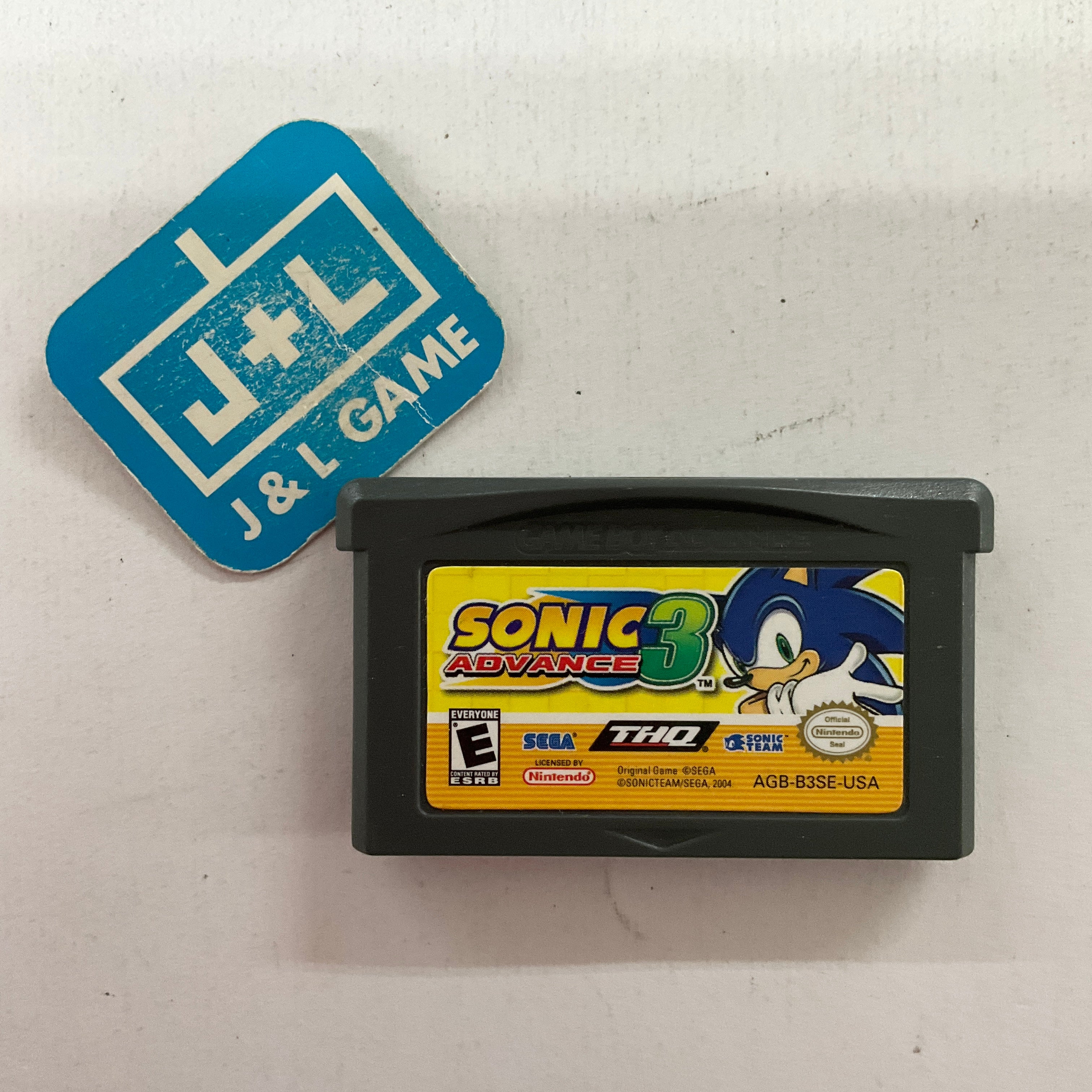 Sonic Advance 3 - (GBA) Game Boy Advance [Pre-Owned] Video Games THQ   