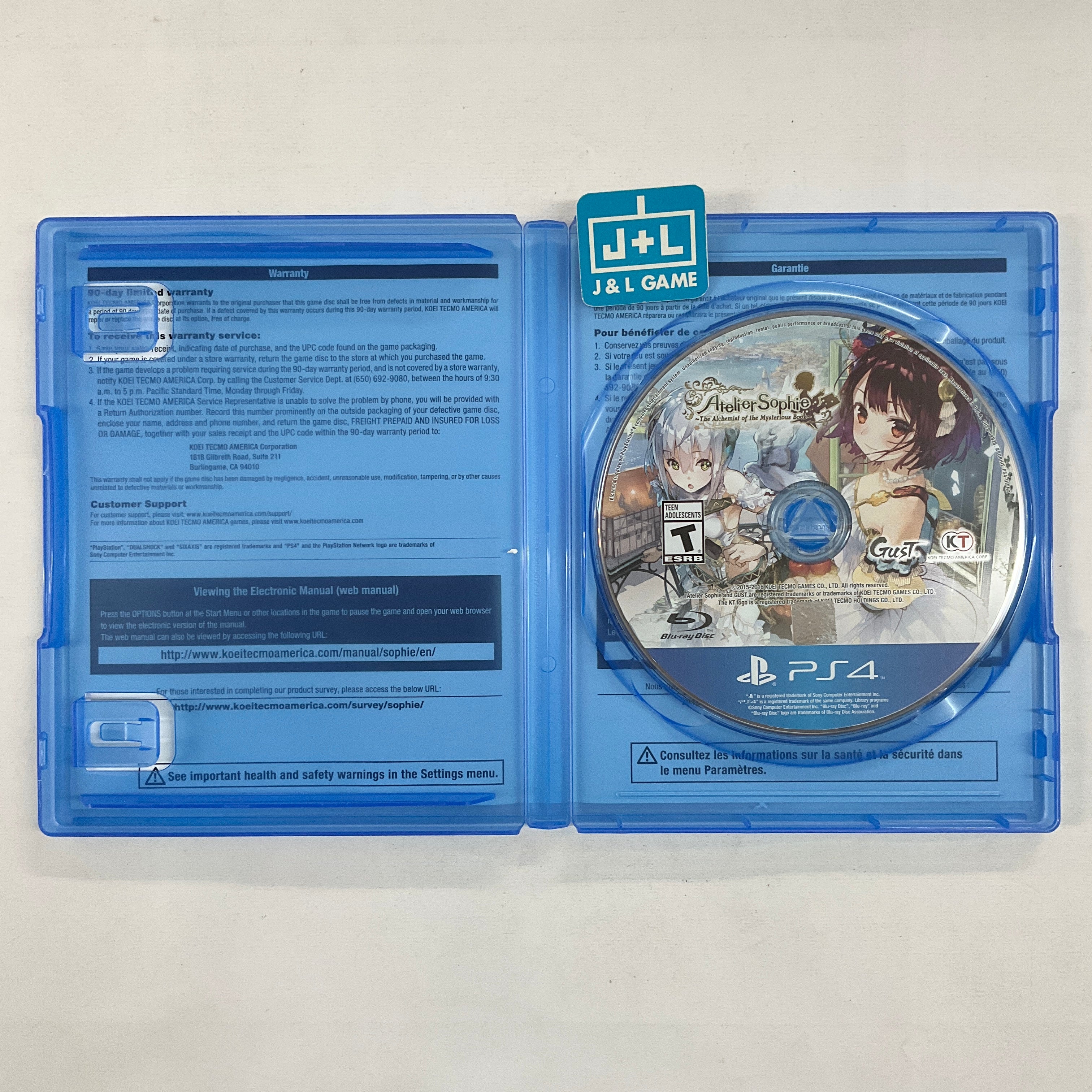 Atelier Sophie: The Alchemist of the Mysterious Book - (PS4) PlayStation 4 [Pre-Owned] Video Games Koei Tecmo   