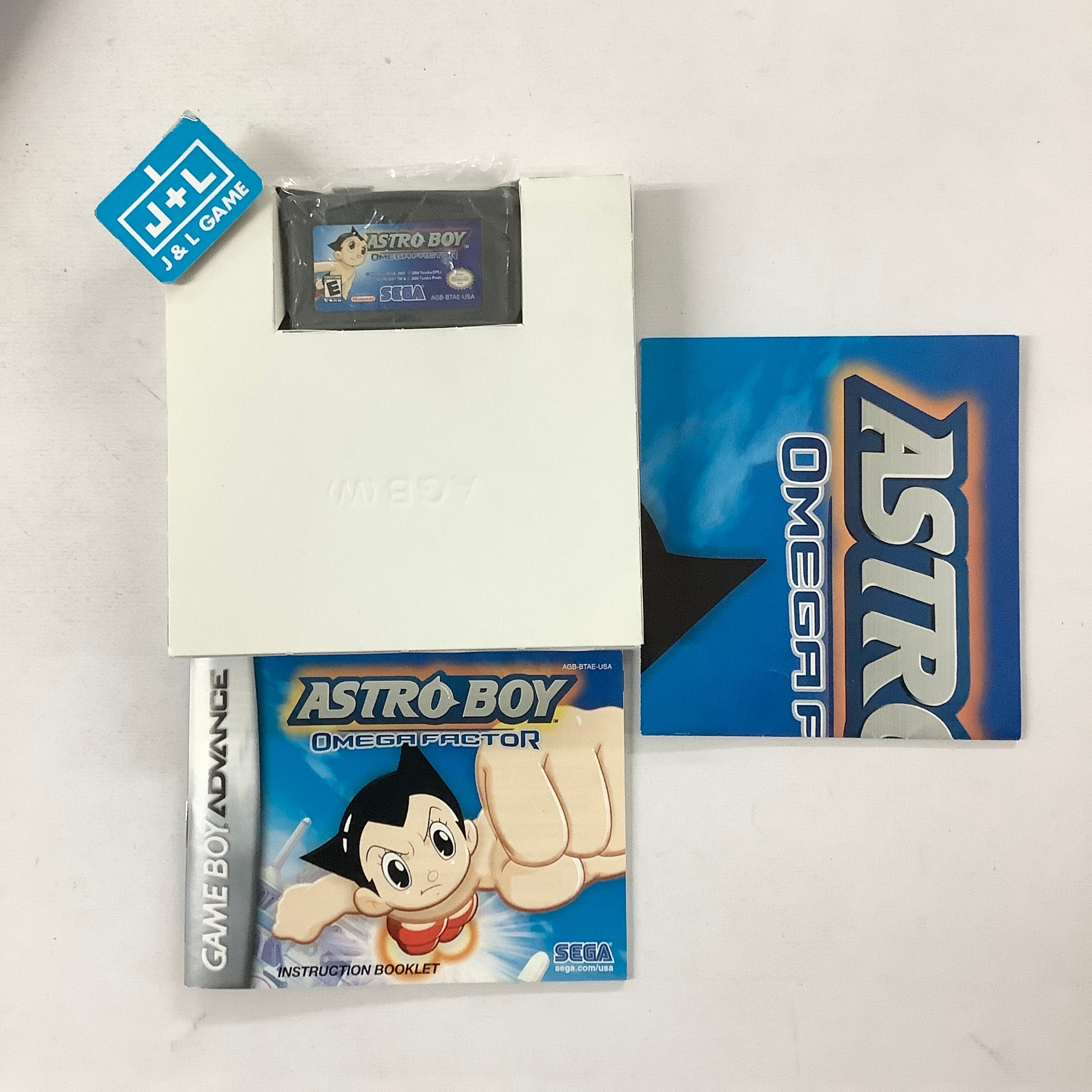 Astro Boy: Omega Factor - (GBA) Game Boy Advance [Pre-Owned] Video Games Sega