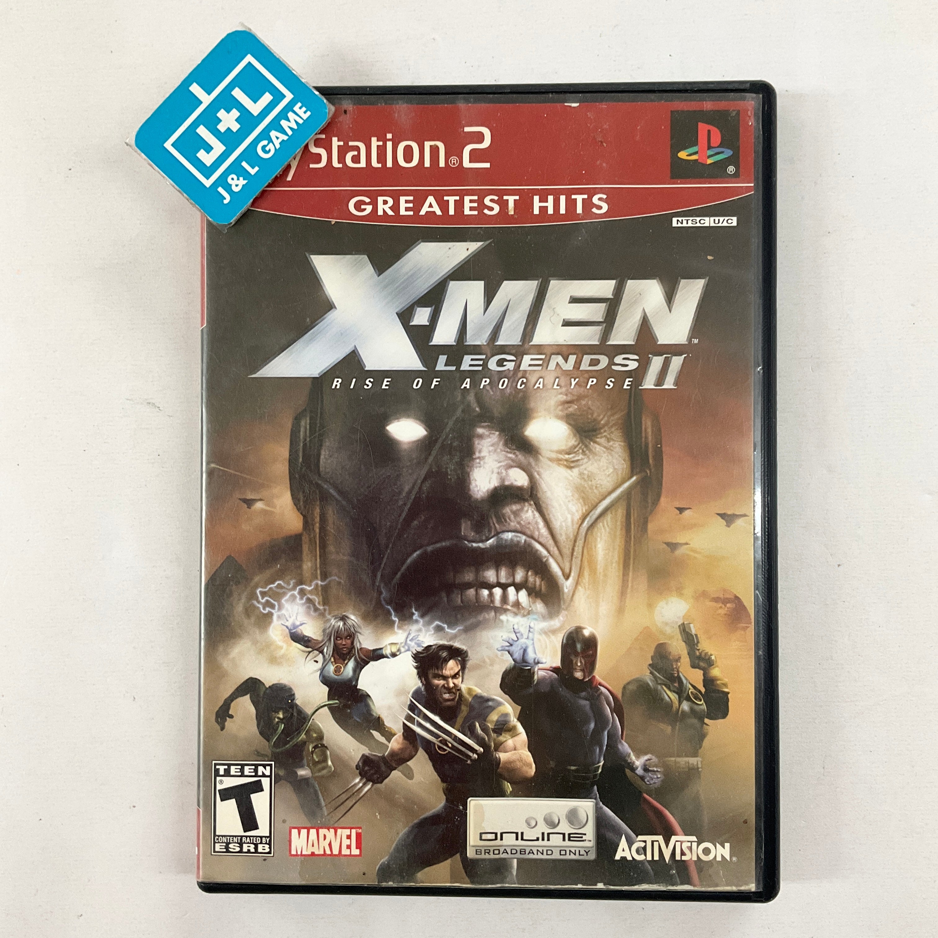 X-Men Legends II: Rise of Apocalypse (Greatest Hits) - (PS2) PlayStation 2 [Pre-Owned] Video Games Activision   