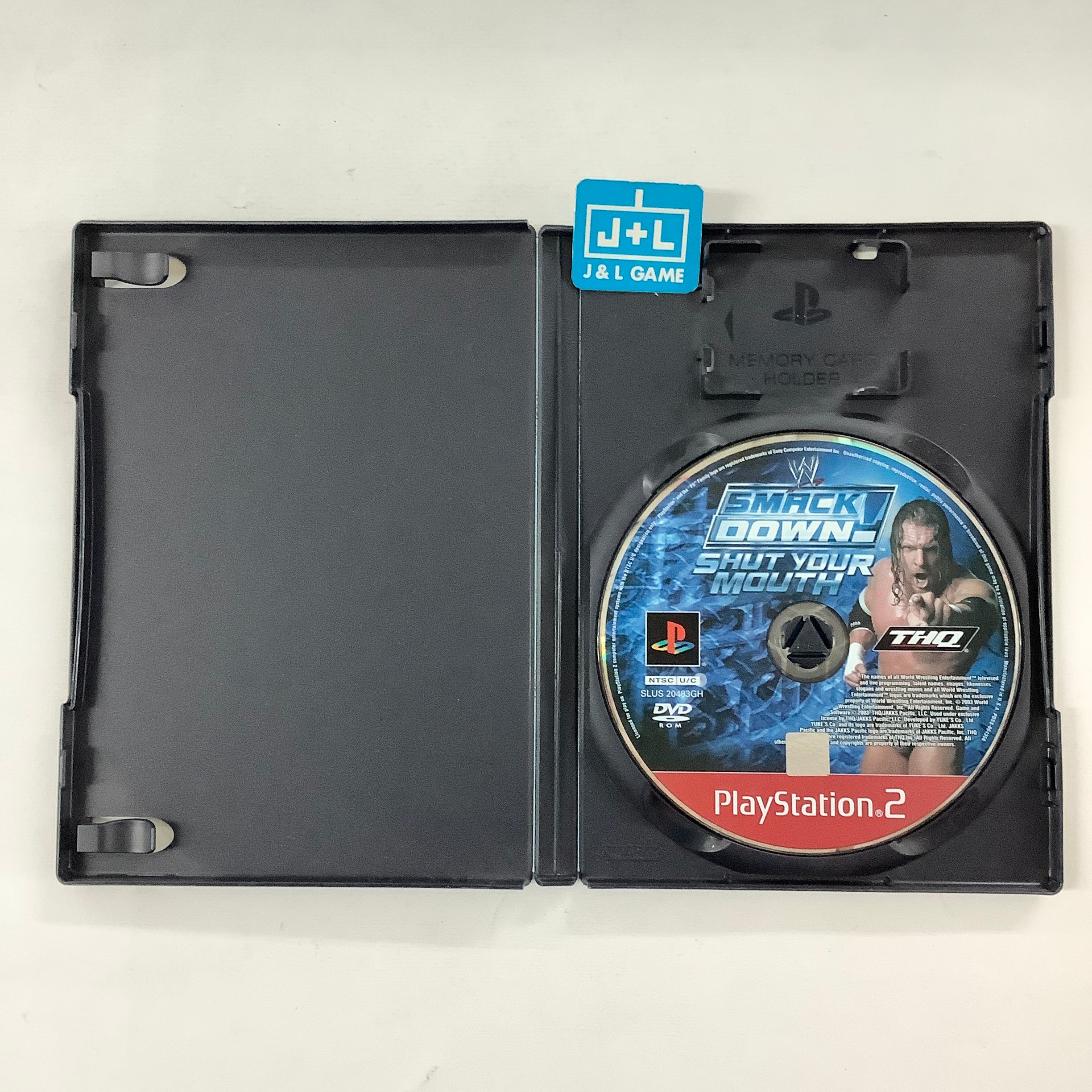 WWE SmackDown! Shut Your Mouth (Greatest Hits) - (PS2) PlayStation 2 [Pre-Owned] Video Games THQ   