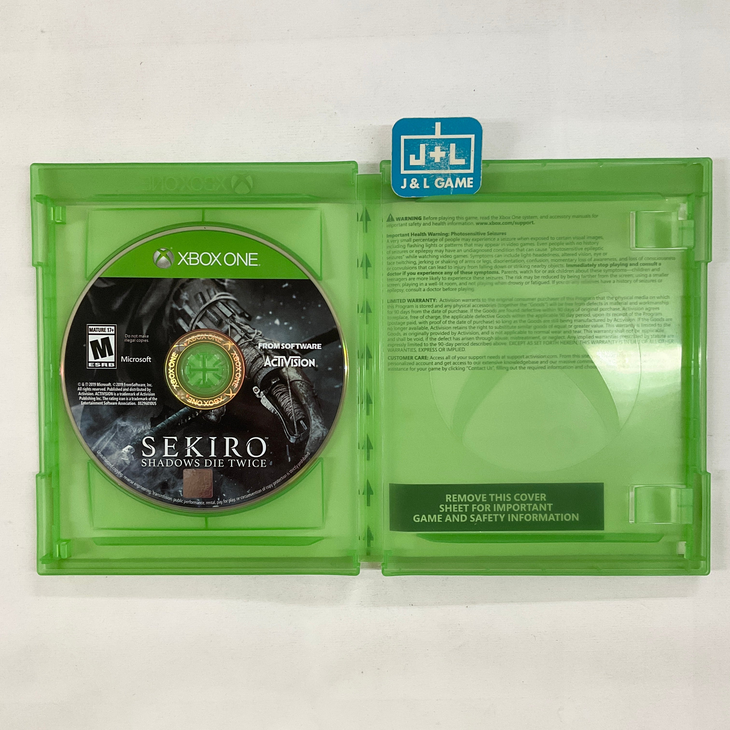 Sekiro: Shadows Die Twice - (XB1) Xbox One [Pre-Owned] Video Games Activision   