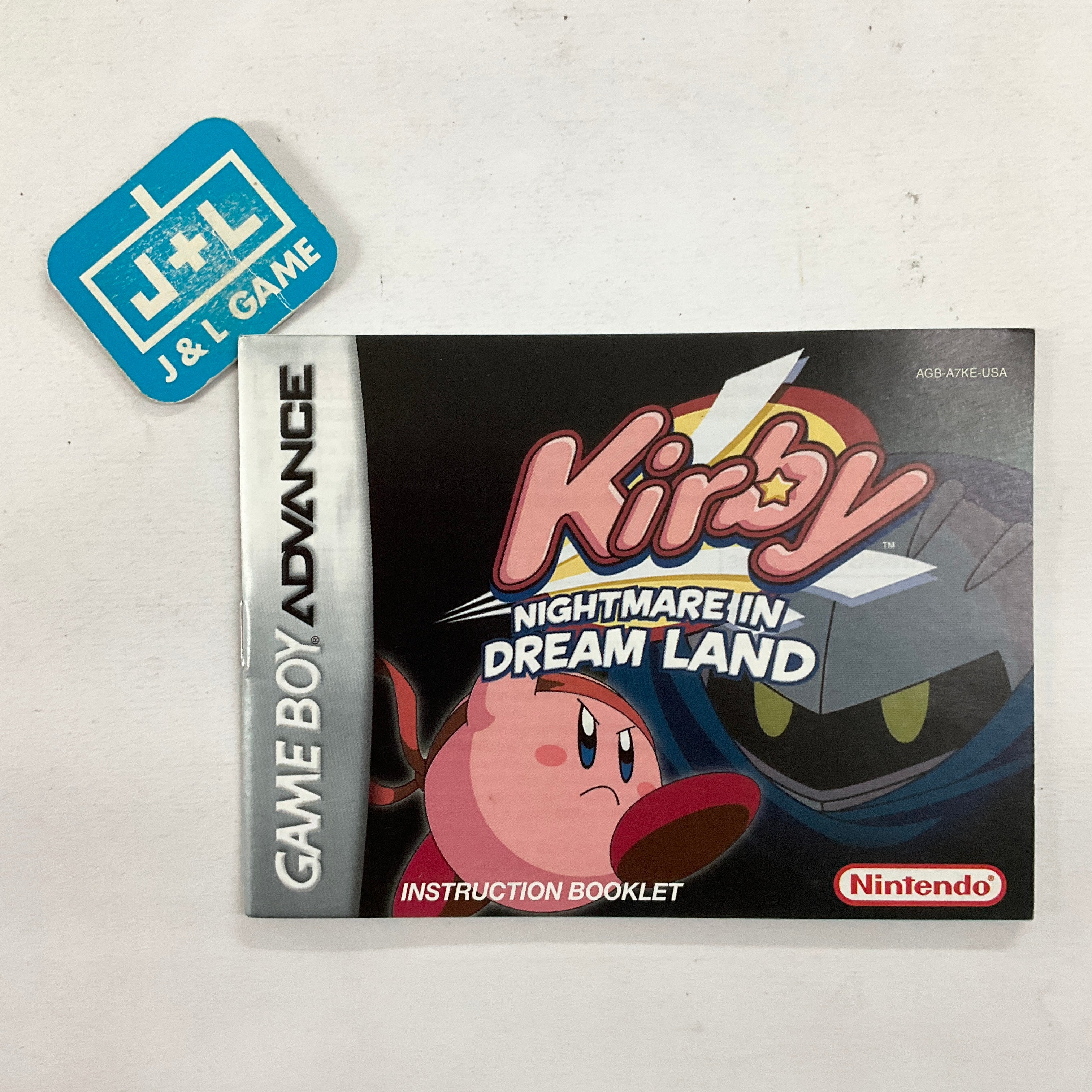 Kirby: Nightmare in Dream Land - (GBA) Game Boy Advance [Pre-Owned] Video Games Nintendo   