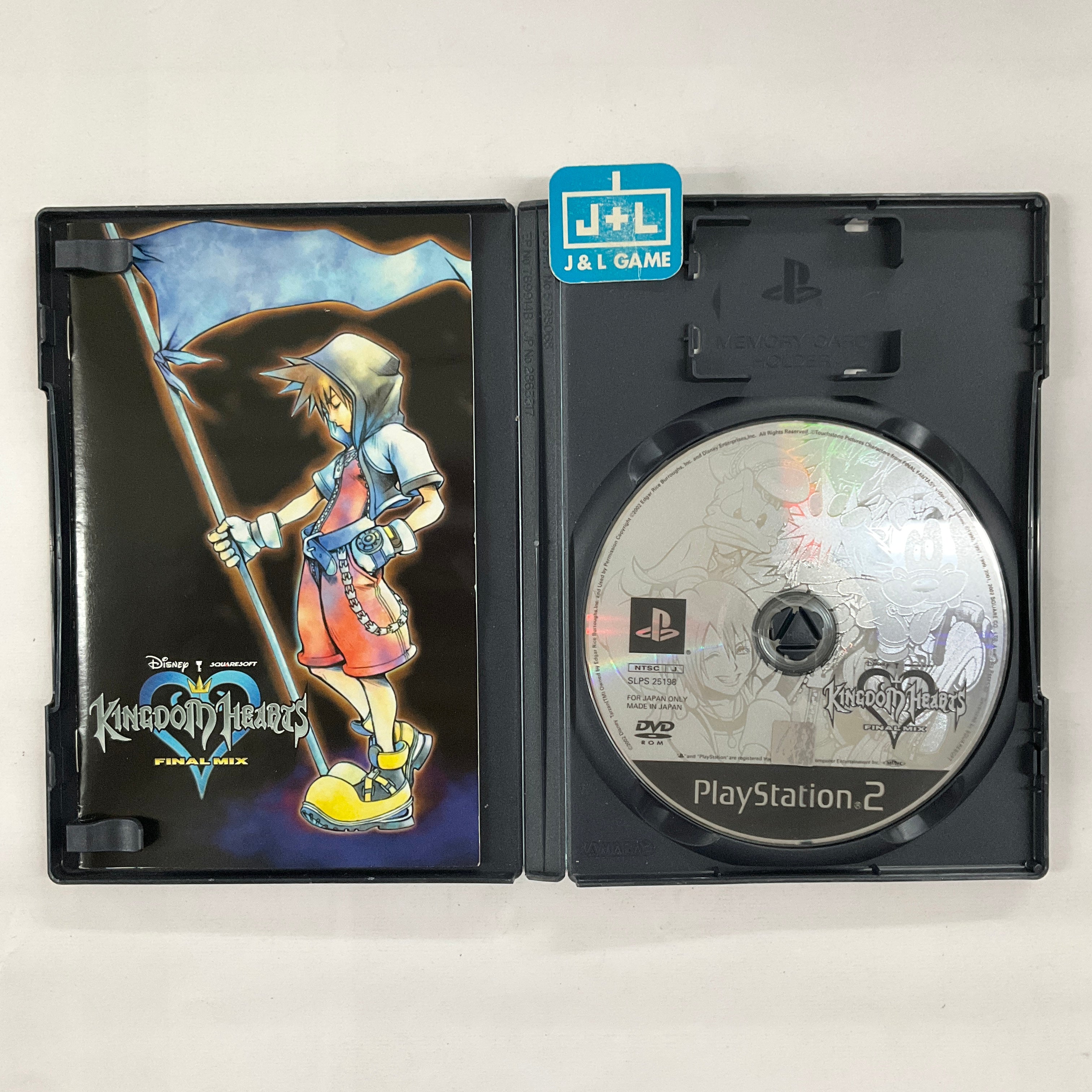 Kingdom Hearts: Final Mix - (PS2) Playstation 2 [Pre-Owned] (Japanese Import) Video Games Square Enix   