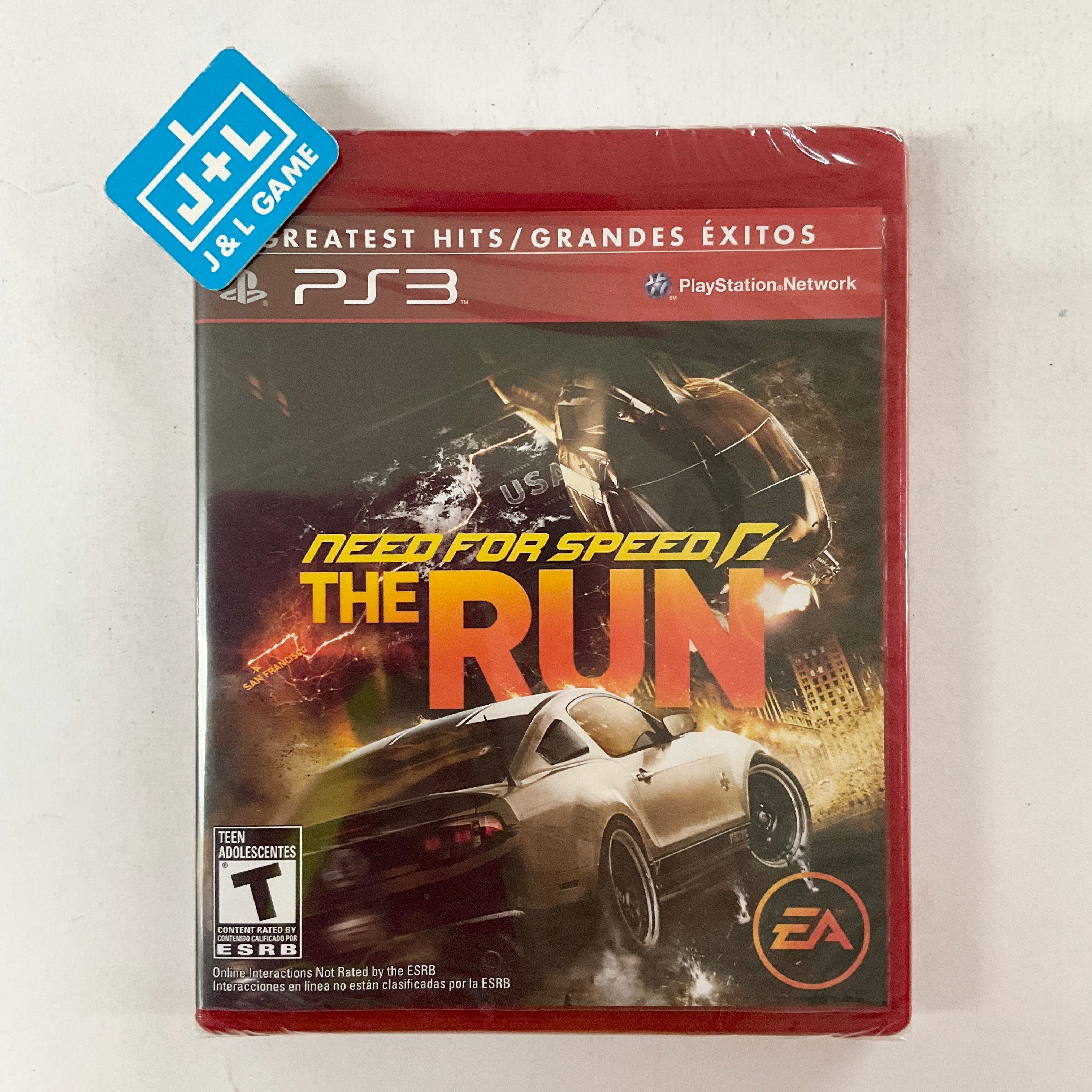 Need for Speed: The Run (Greatest Hits) - (PS3) Playstation 3 Video Games Electronic Arts   