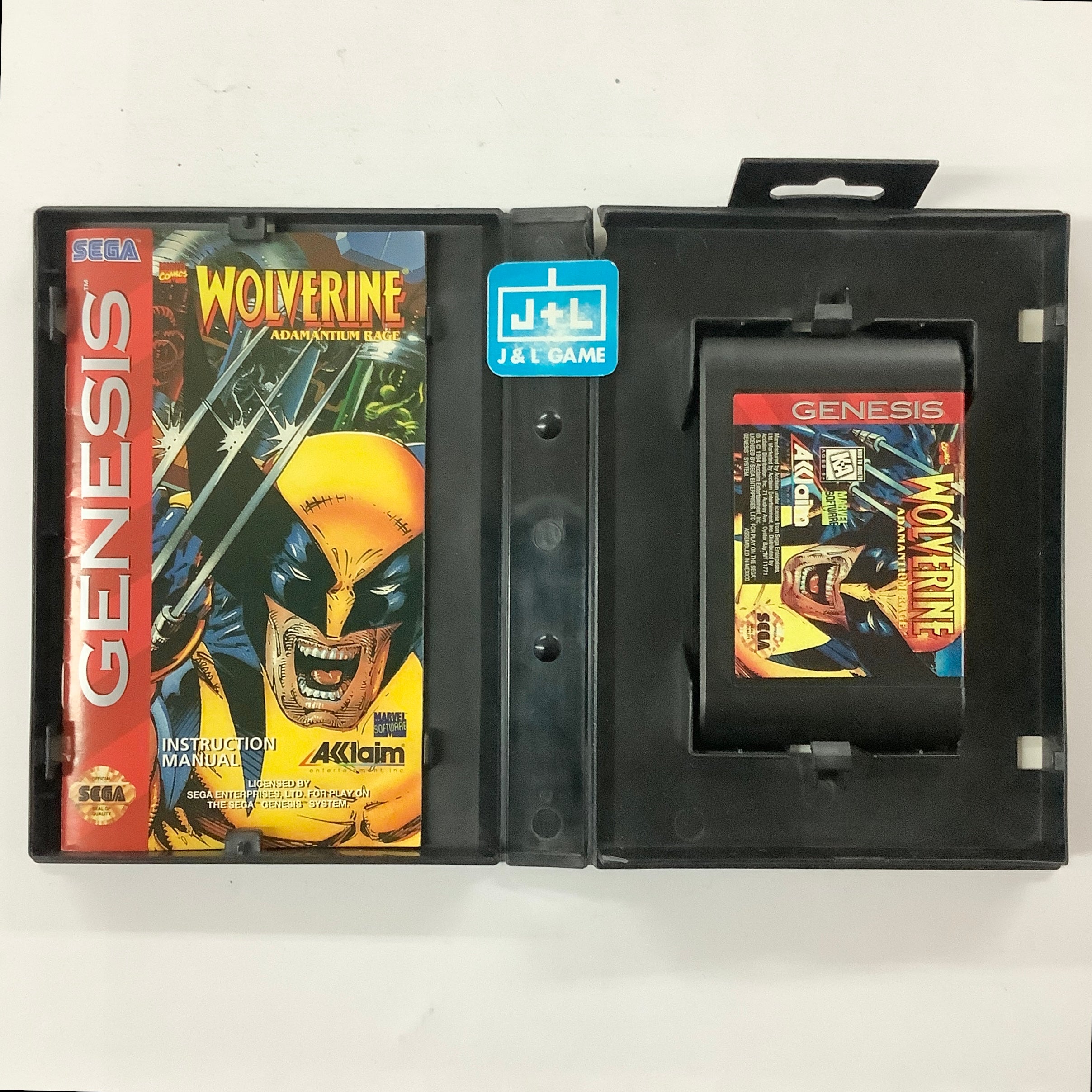 Wolverine Adamantium Rage hotsell for Super Nintendo NO MANUAL NO POSTER