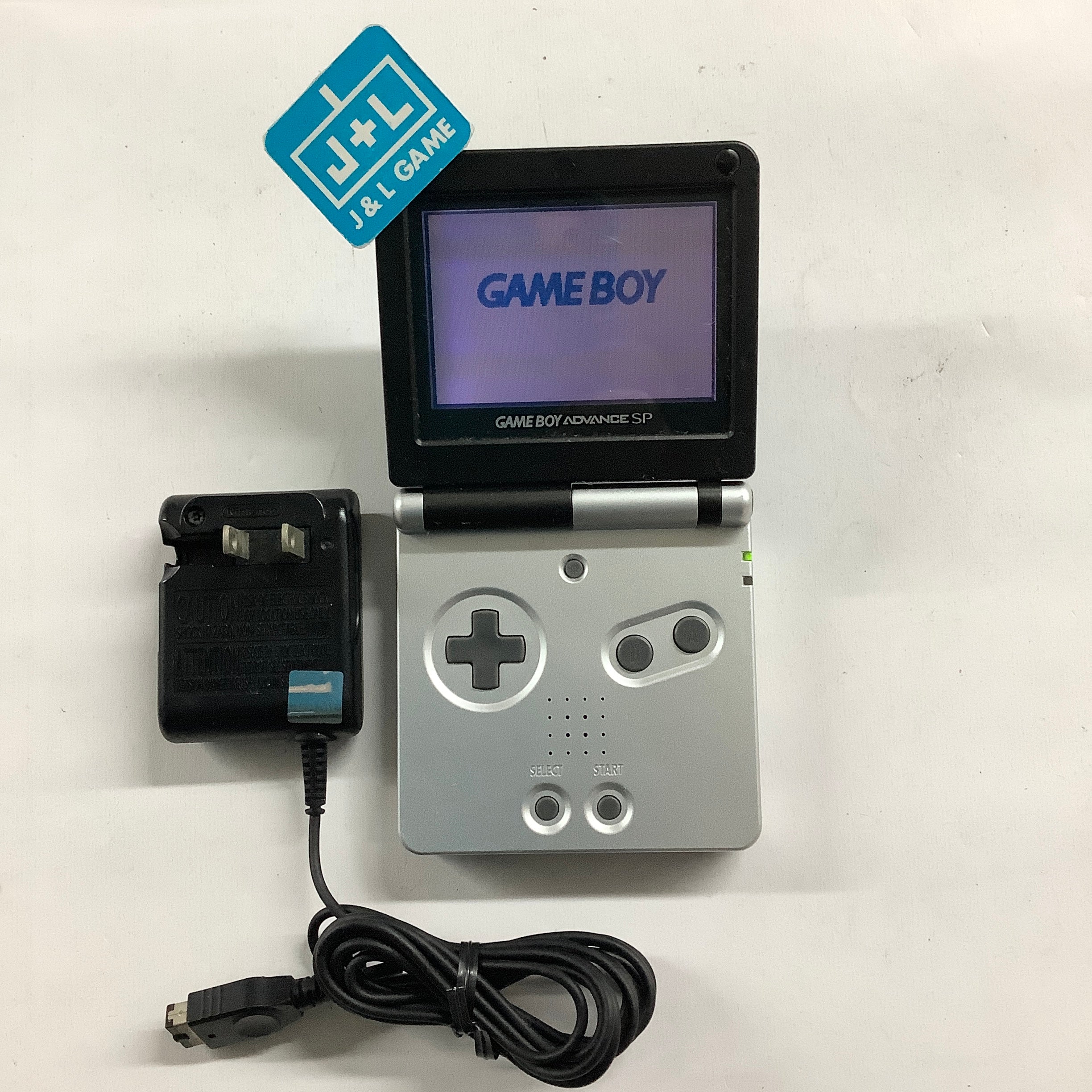 Nintendo Game Boy Advance SP Console AGS - 001 (Platinum/Onyx) - (GBA) Game Boy Advance SP [Pre-Owned] CONSOLE Nintendo