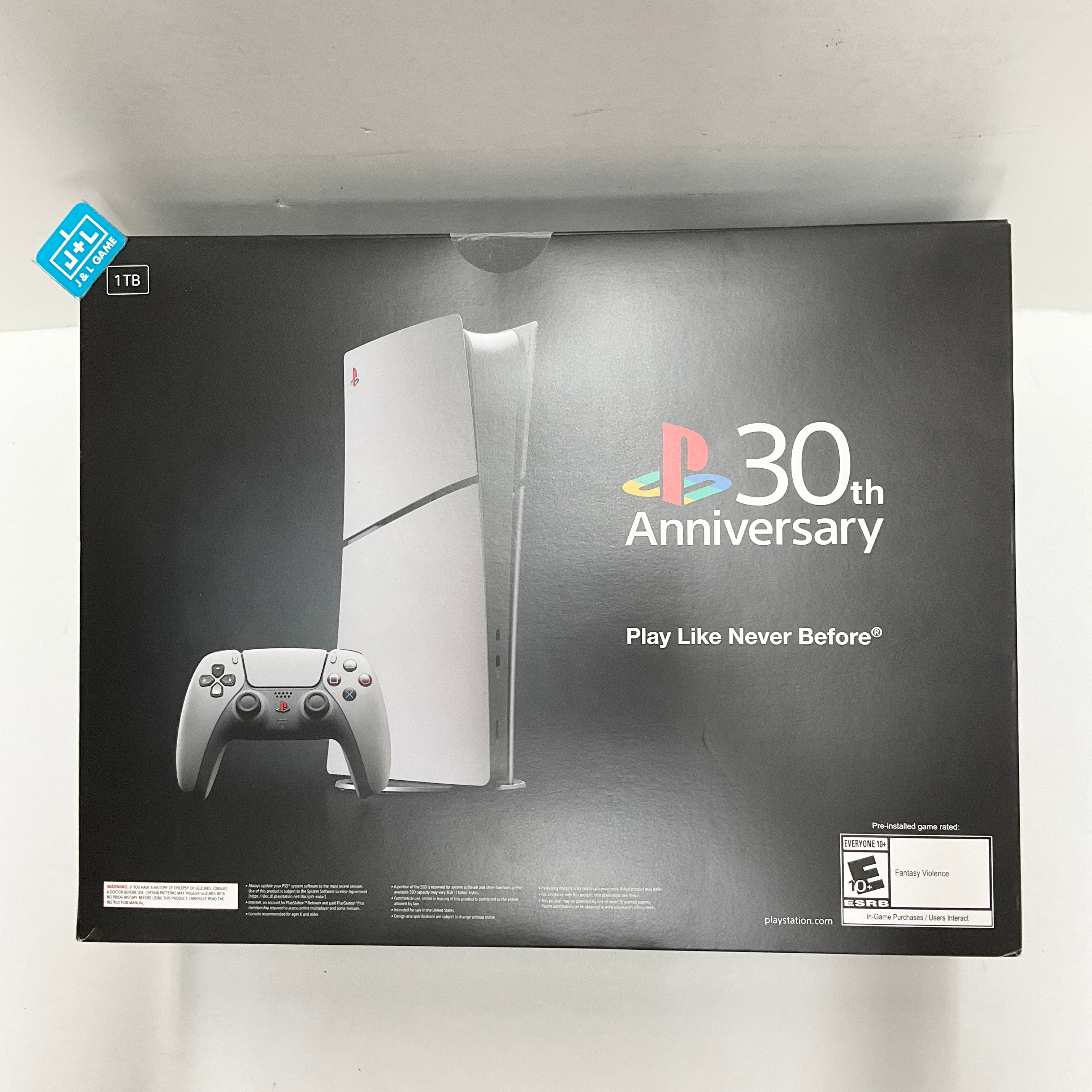 SONY PlayStation 5 Slim Digital Edition Console (30th Anniversary Limited Edition Bundle) (CFI-2015) - (PS5) PlayStation 5 Consoles PlayStation