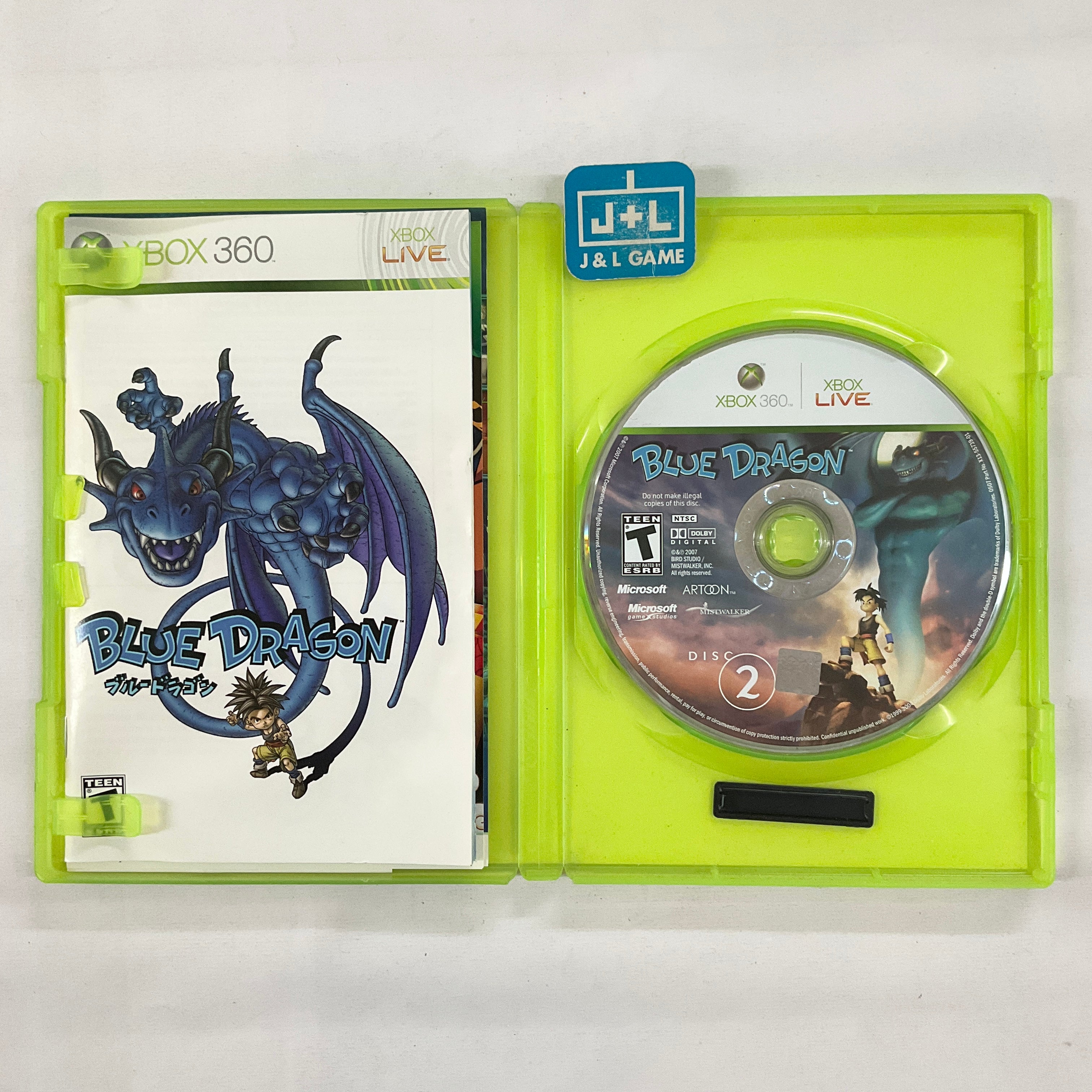 Blue Dragon - Xbox 360 [Pre-Owned] Video Games Microsoft Game Studios   