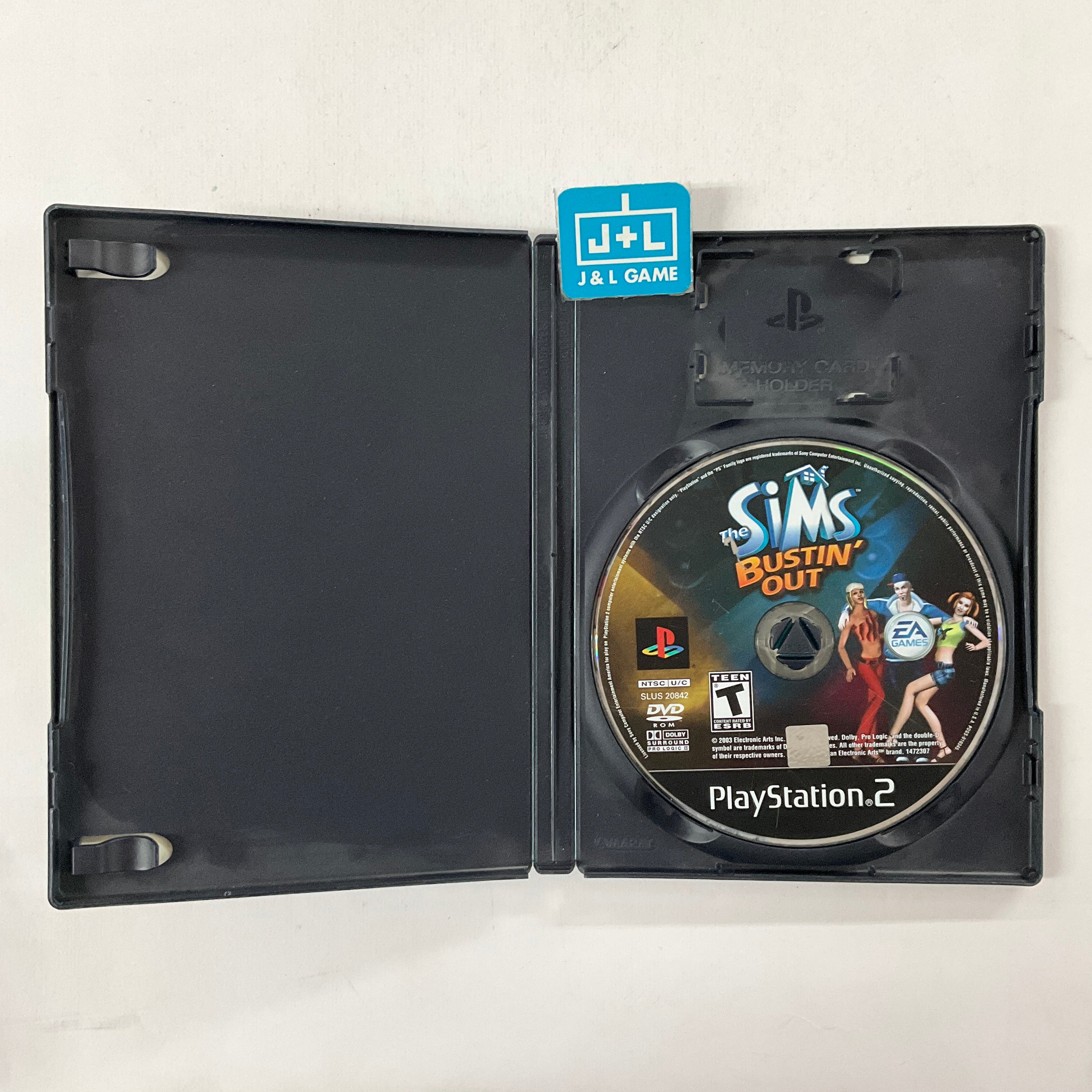 The Sims Bustin' Out - (PS2) PlayStation 2 [Pre-Owned] Video Games EA Games