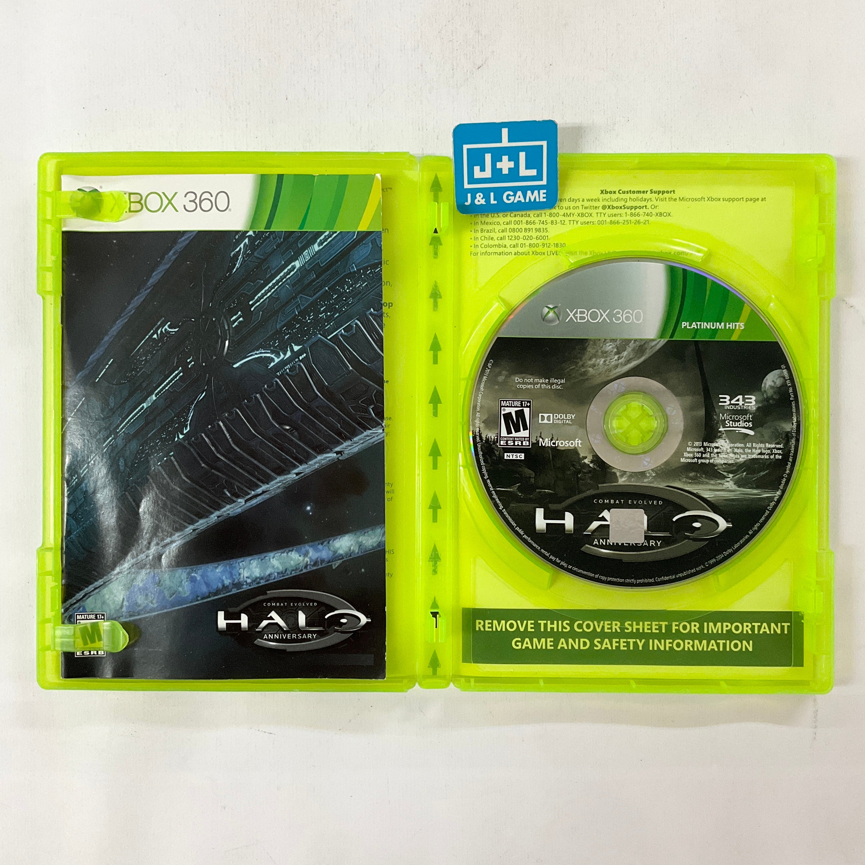 Halo: Combat Evolved Anniversary Platinum Hits for Xbox 360 2024