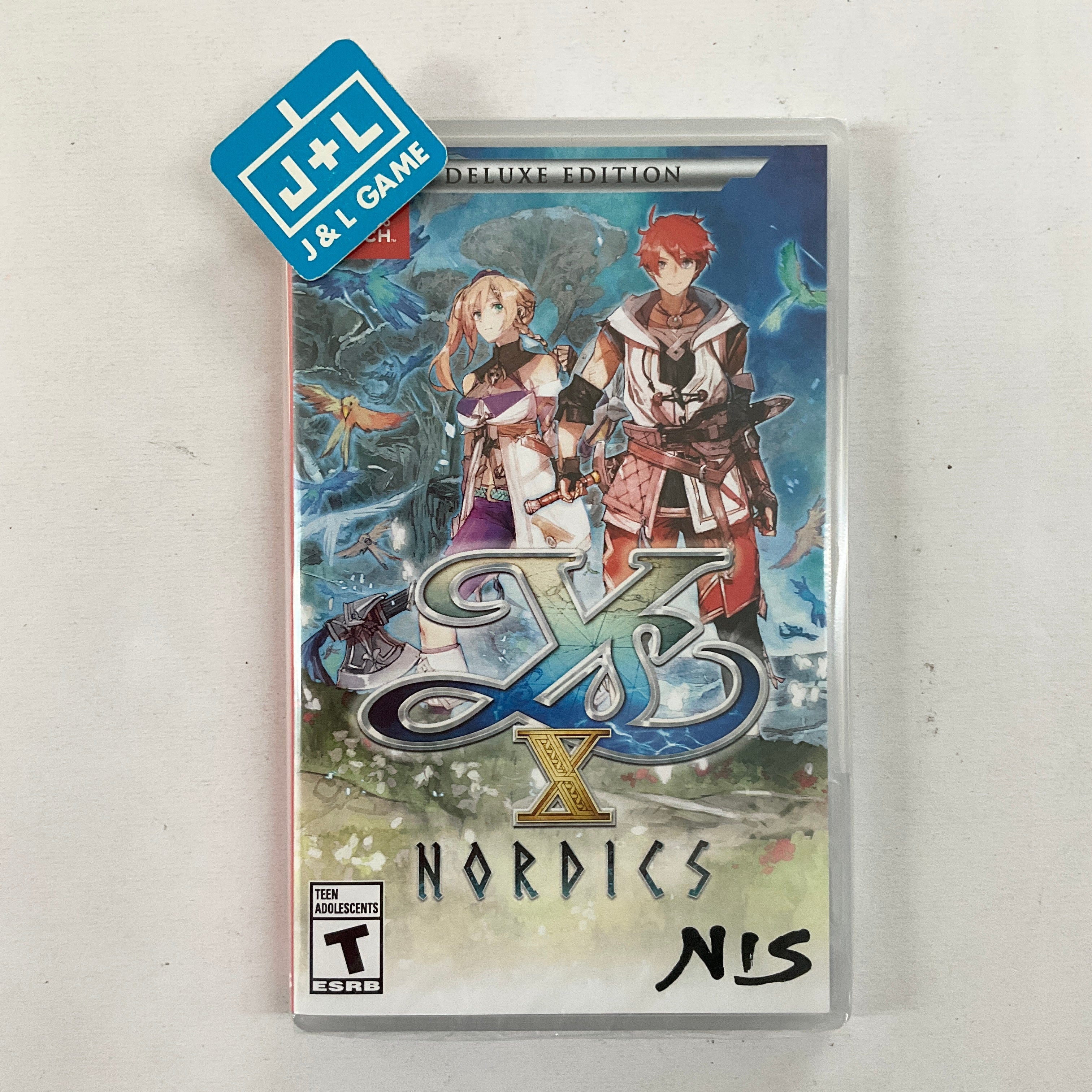 Ys X: Nordics (Deluxe Edition) - (NSW) Nintendo Switch Video Games NIS America   