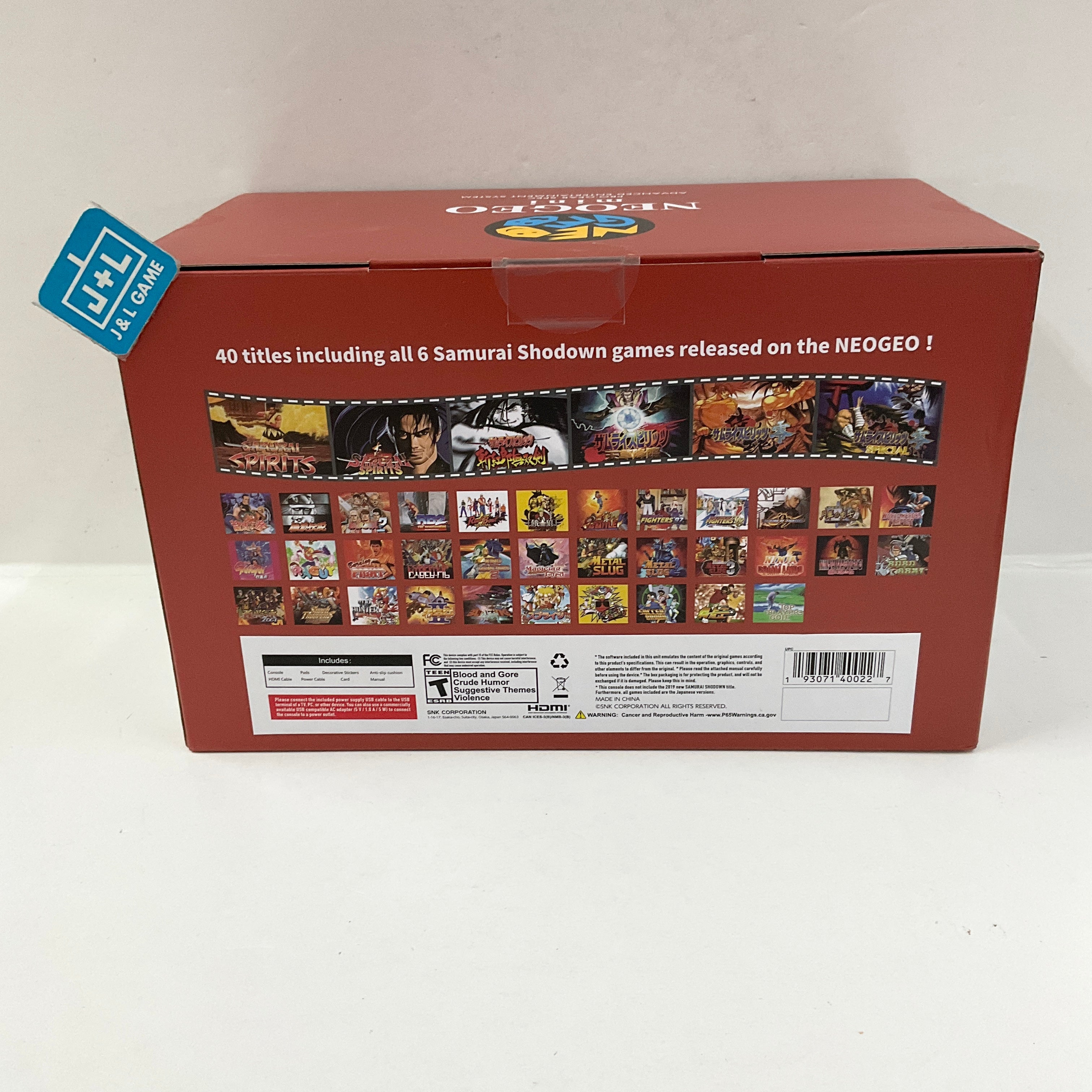 SNK Neo Geo Mini Samurai Shodown Limited Edition Bundle (Nakoruru) - (NGM) Neo Geo Mini Consoles SNK   