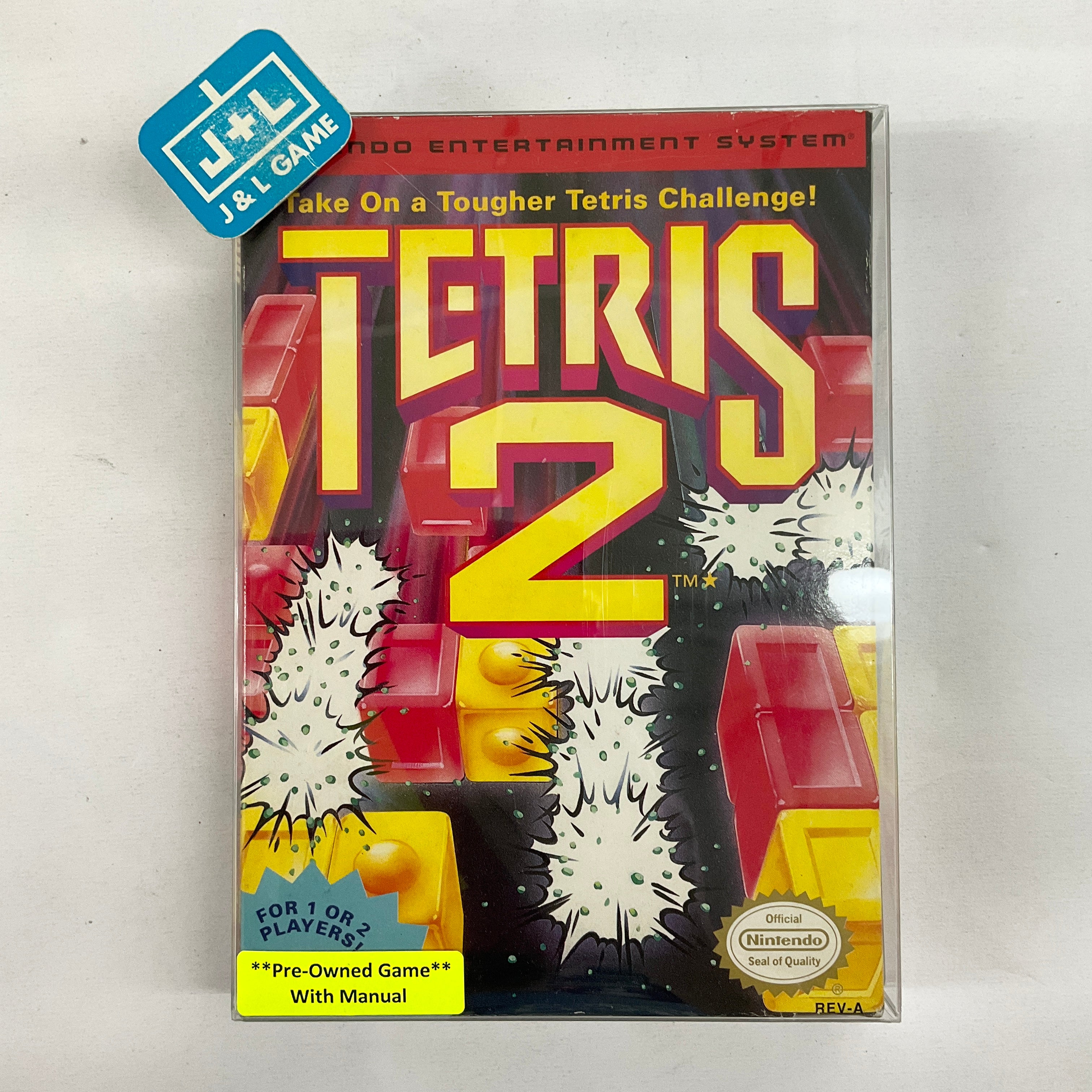 Tetris 2 - (NES) Nintendo Entertainment System [Pre-Owned] Video Games Nintendo   