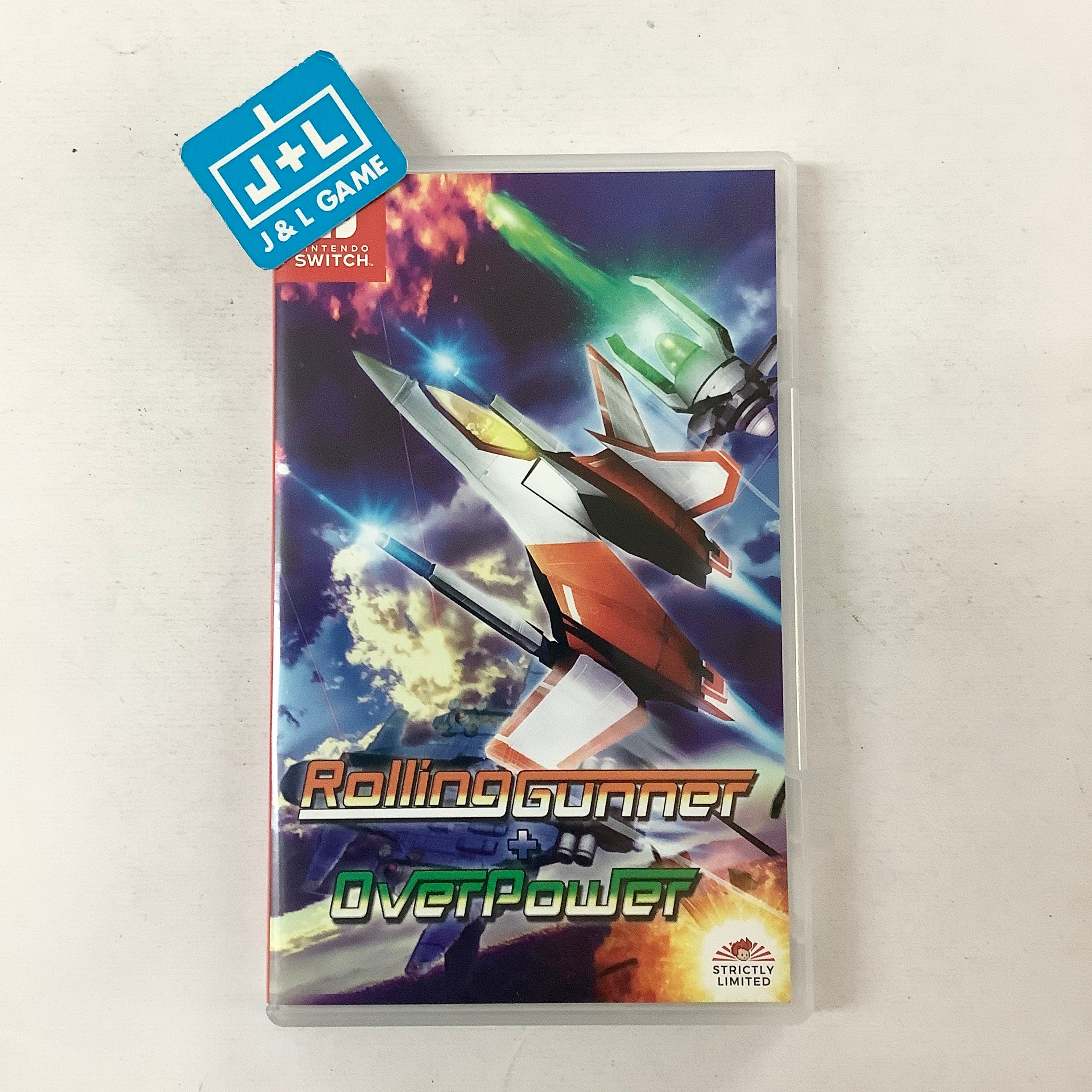 Rolling Gunner + Over Power - (NSW) Nintendo Switch [Pre-Owned] (European Import) Video Games Mebius   